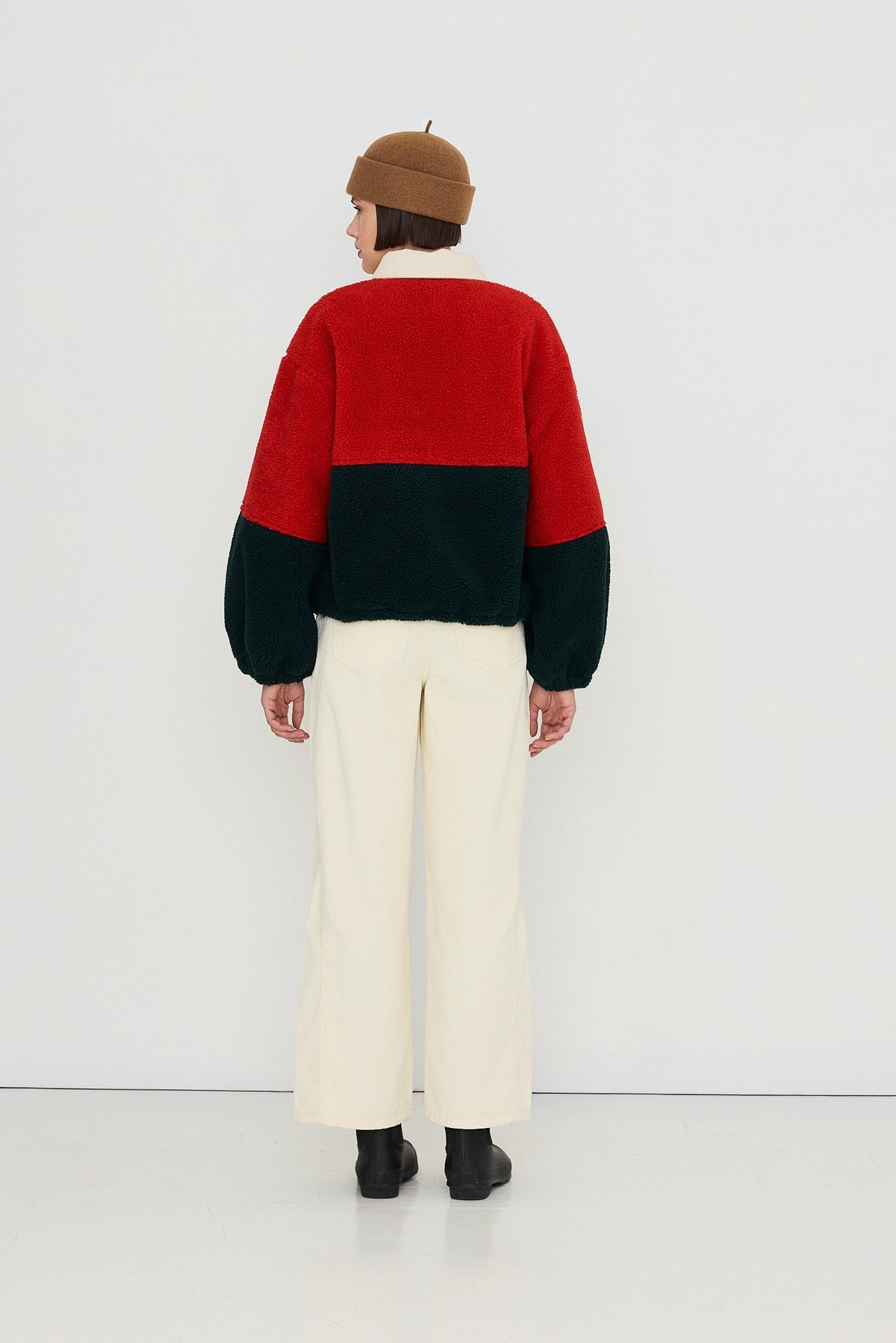 Veste en Sherpa color block The Tiny big sister