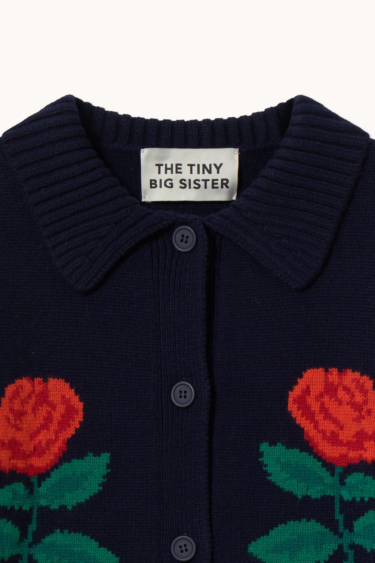 Cardigan Roses oversize The Tiny Cottons