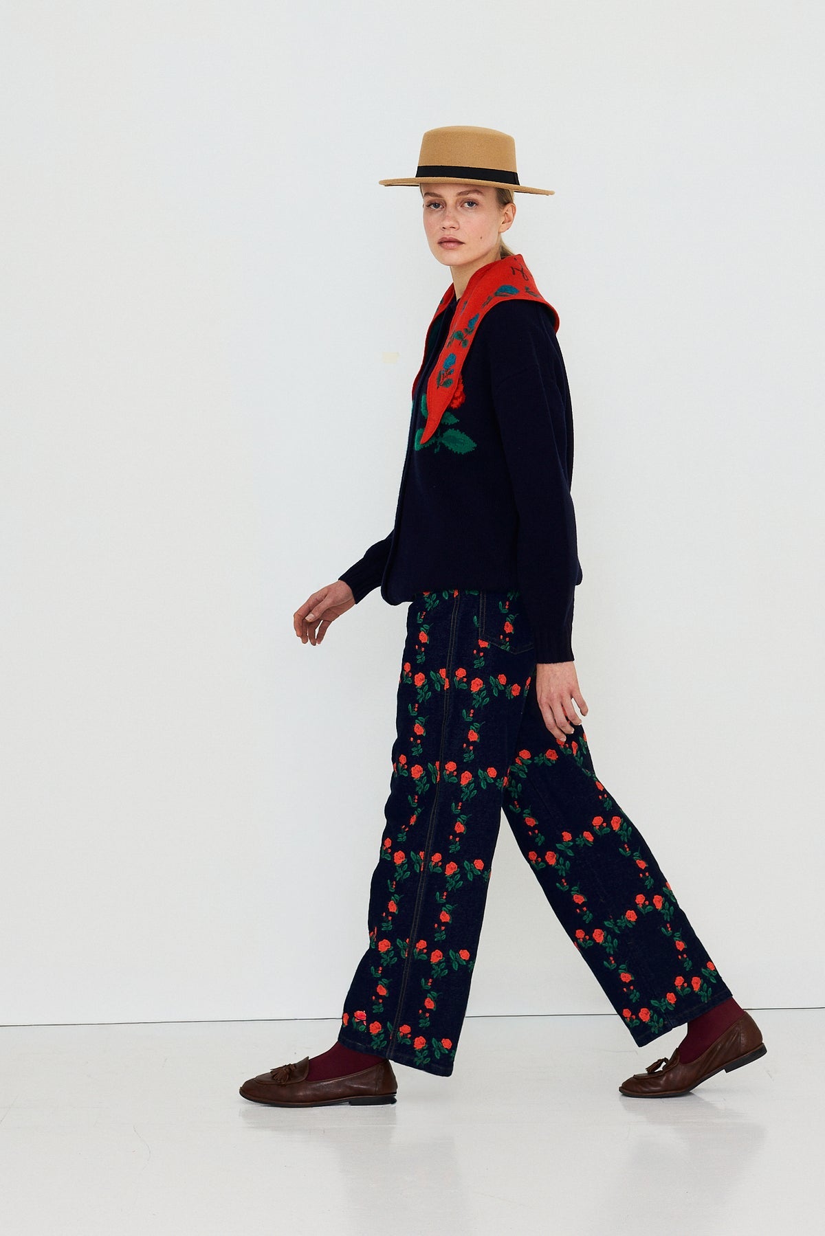 Cardigan Roses oversize The Tiny Cottons
