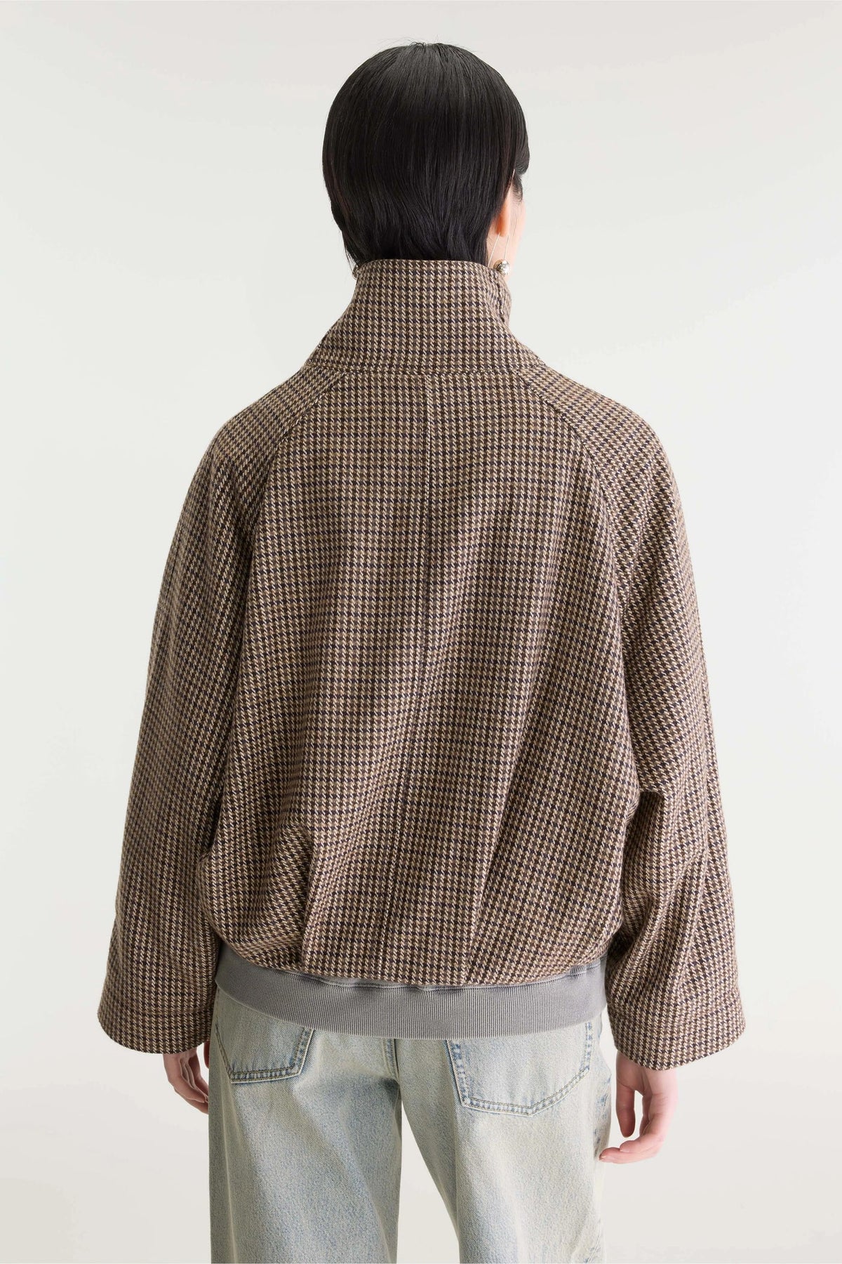 Veste à carreaux en laine Jackal Bellerose