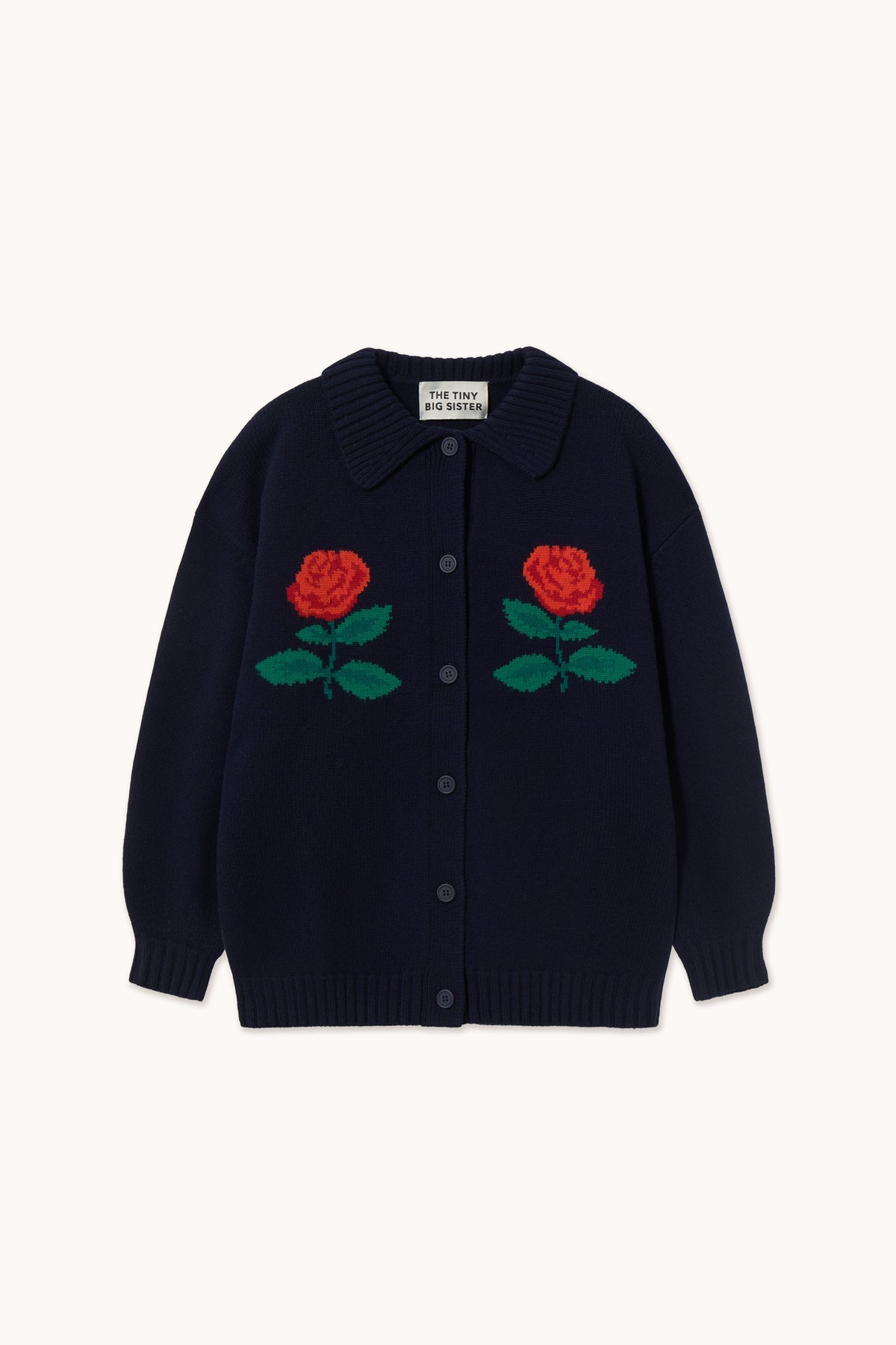 Cardigan Roses oversize The Tiny Cottons
