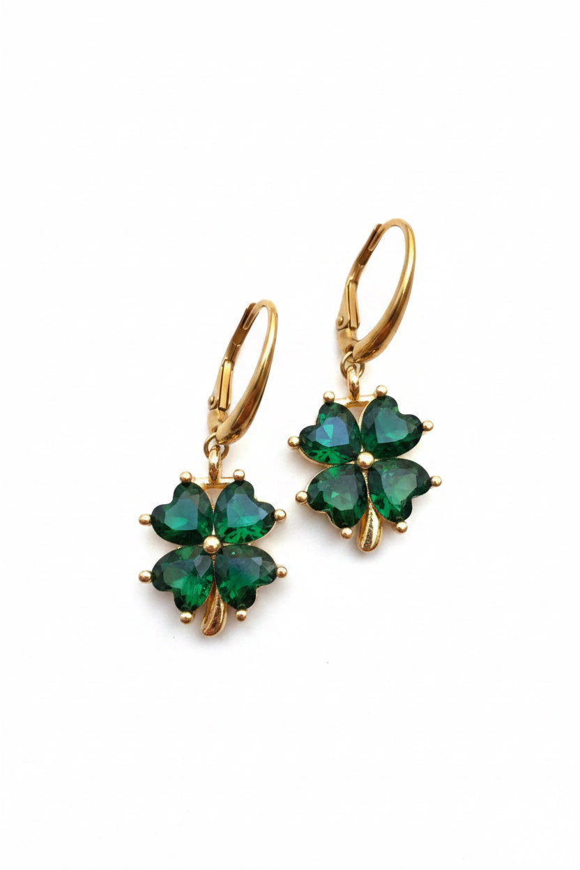 Boucles d’oreilles Trèfles Mystico