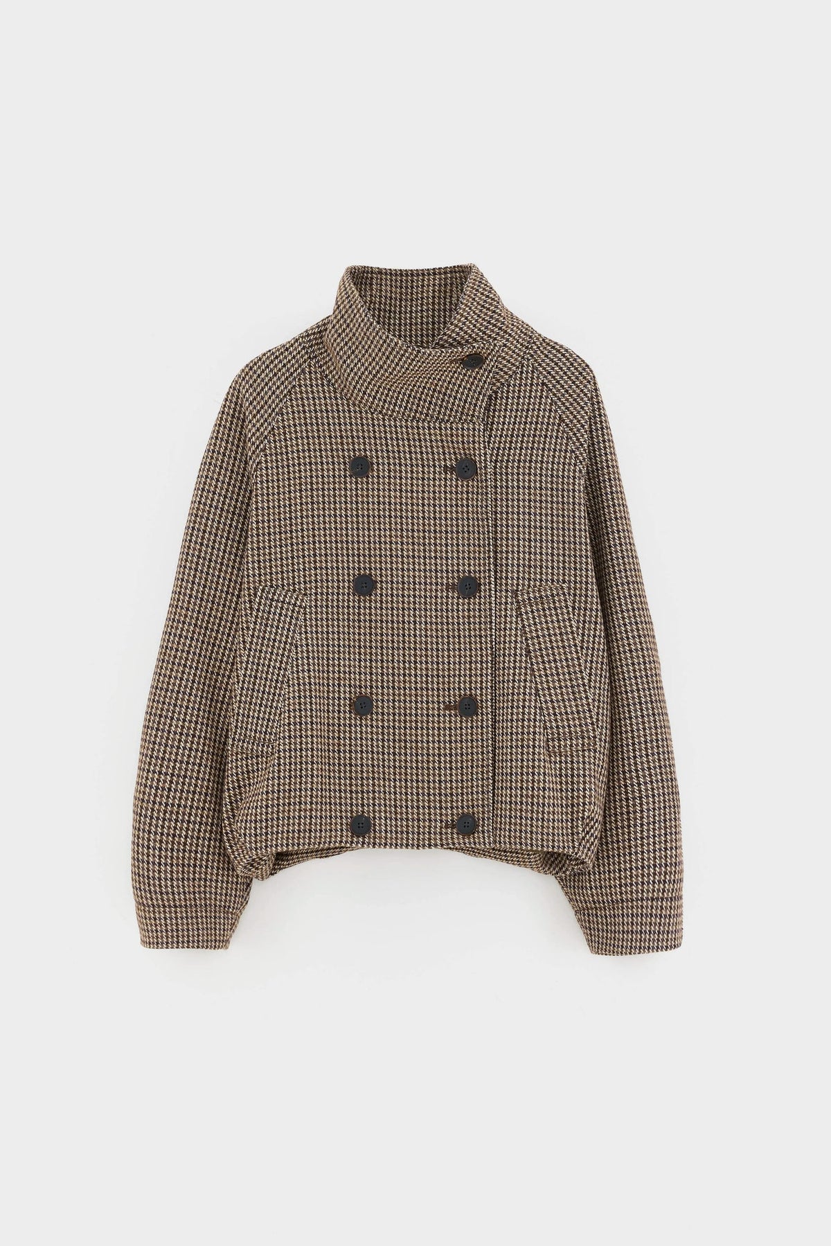 Veste à carreaux en laine Jackal Bellerose