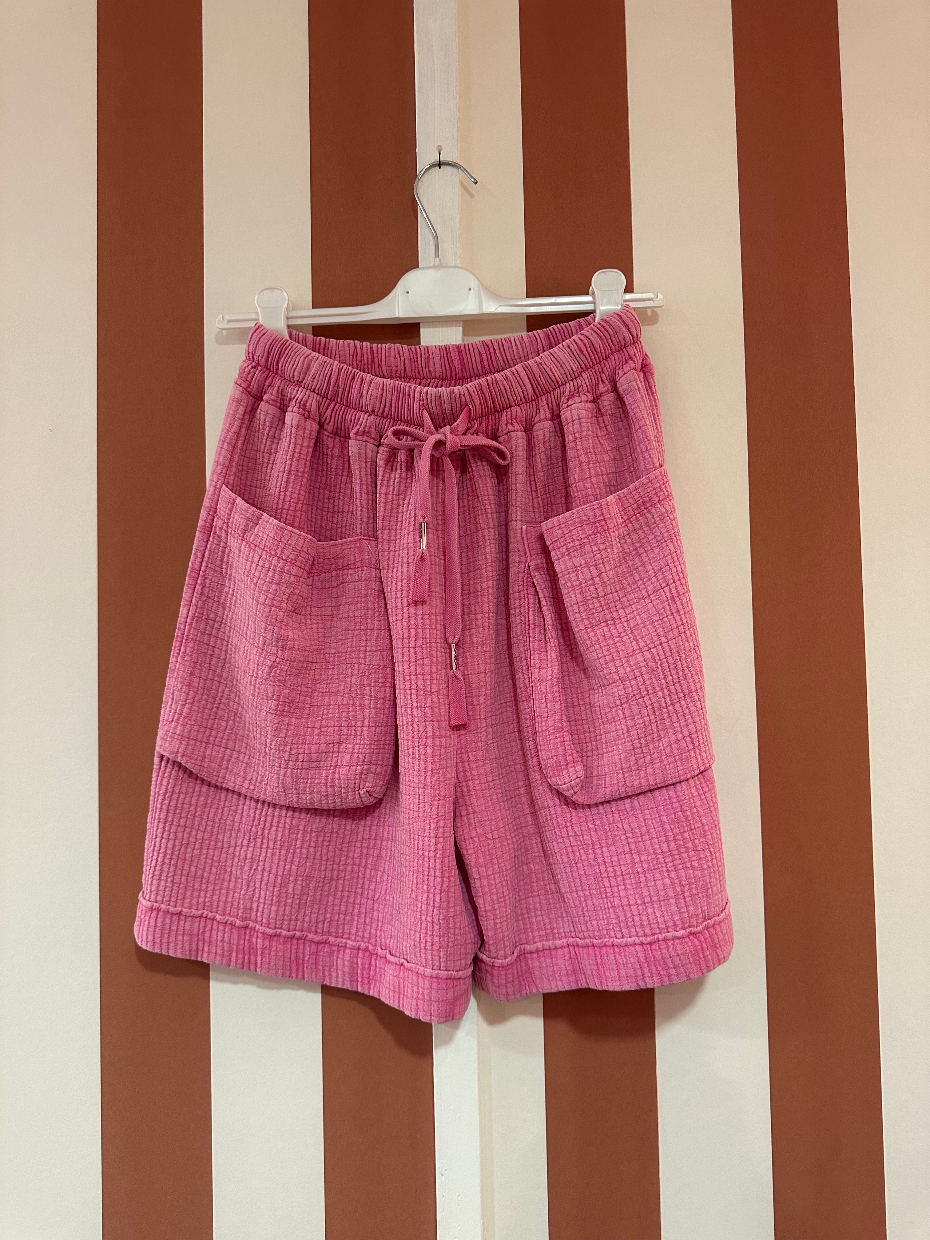 Short Bermudas Charly bubble gum