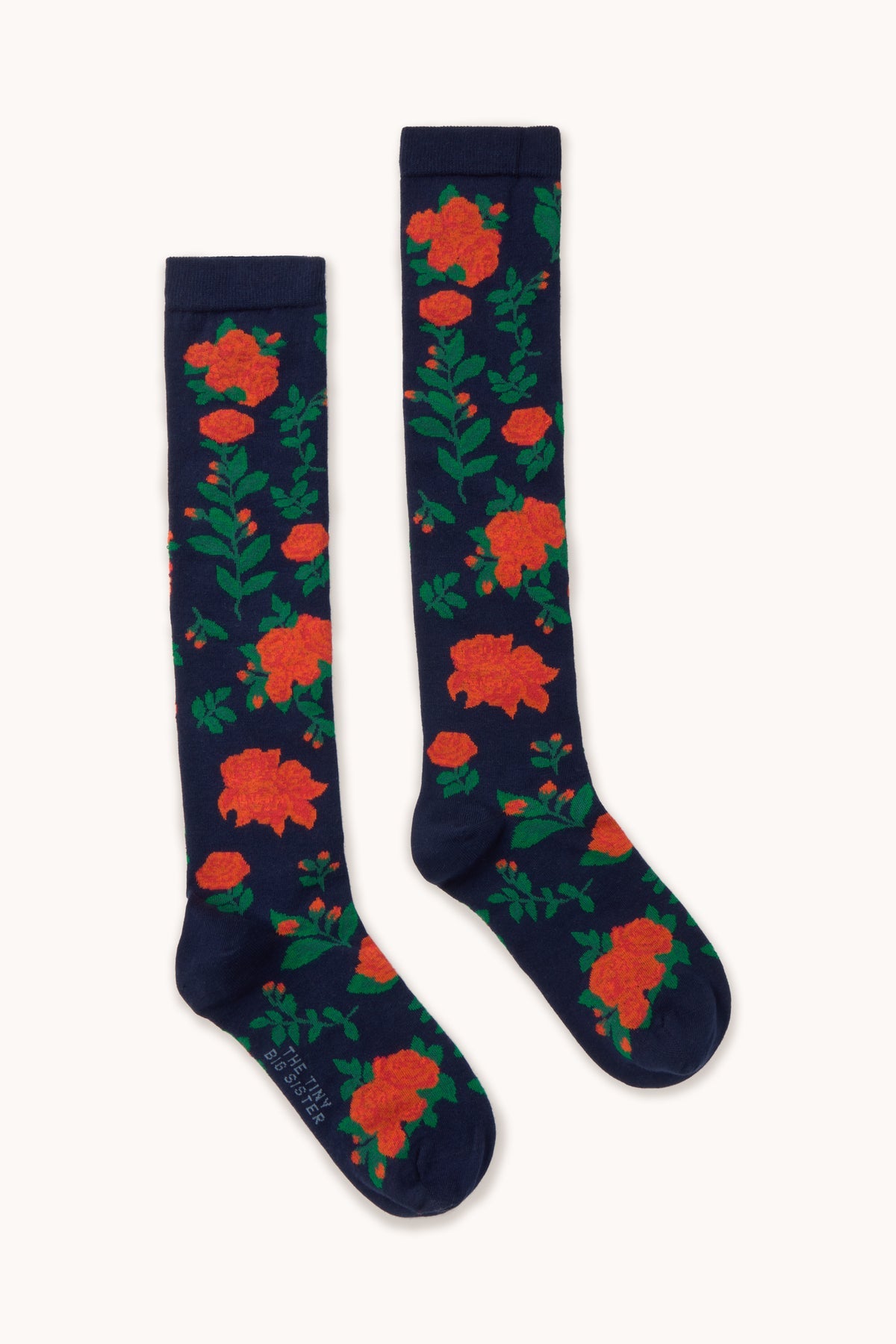 Chaussettes hautes Roses The Tiny Cottons