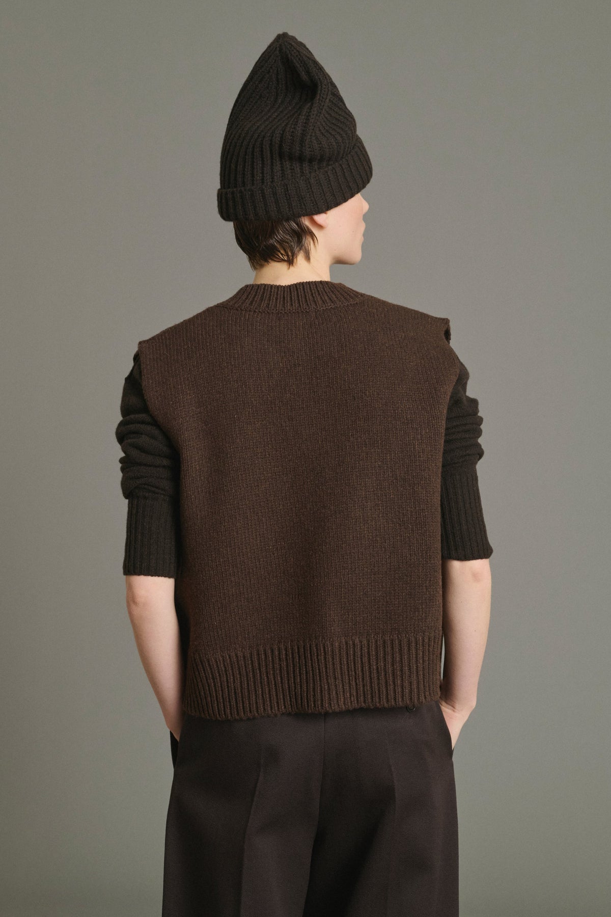 Gilet sans manches à fermeture crochets Kalyanee Sœur