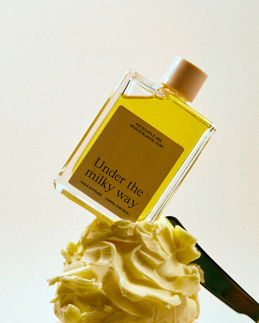 Huile soyeuse parfumée Under the milky way