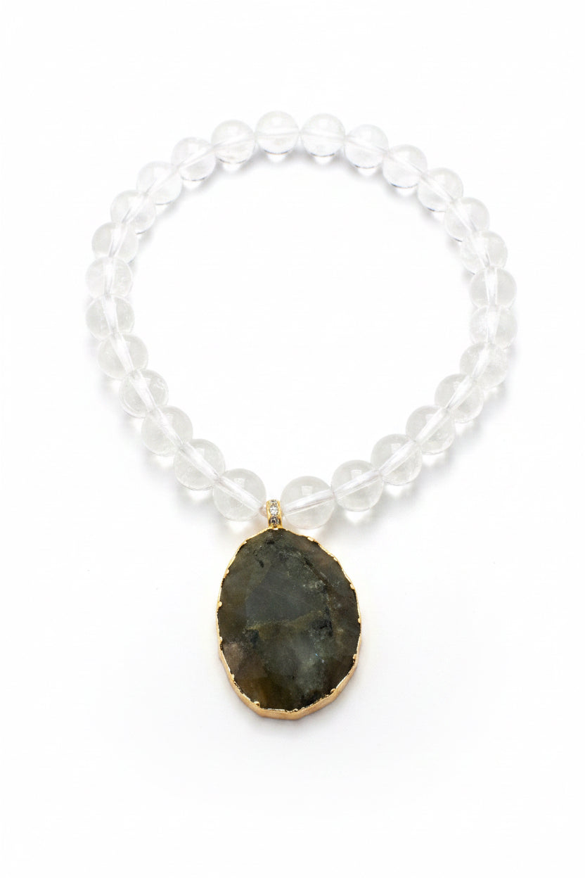 Collier Alice cristal de roche