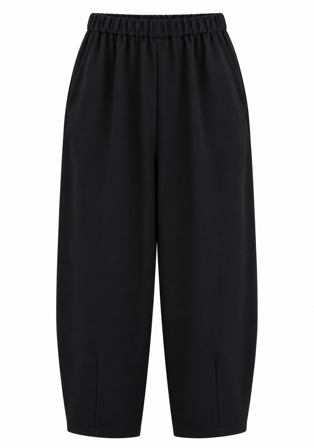 Pantalon Jasper coupe barrel bleu marine