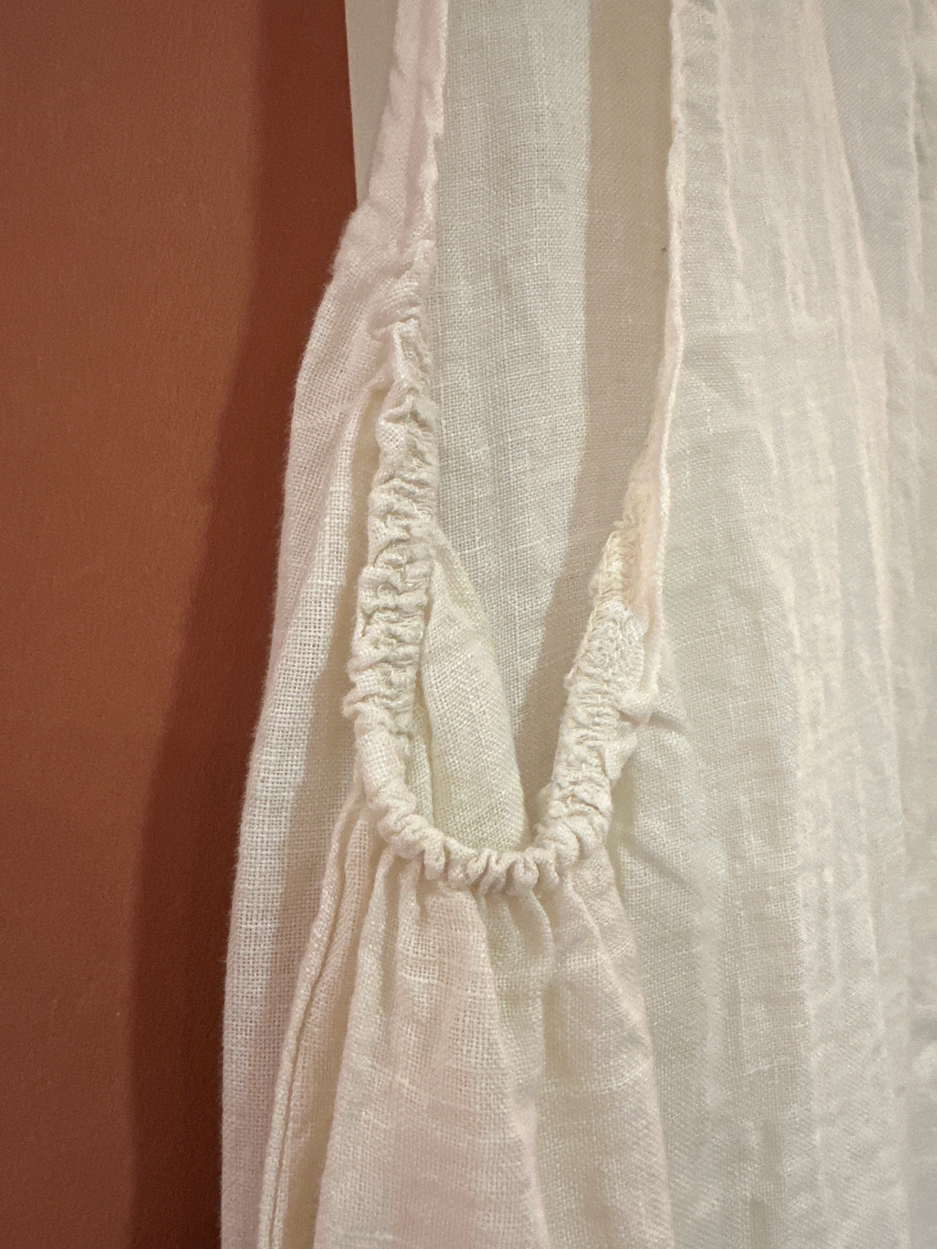 Robe Sara en lin écru