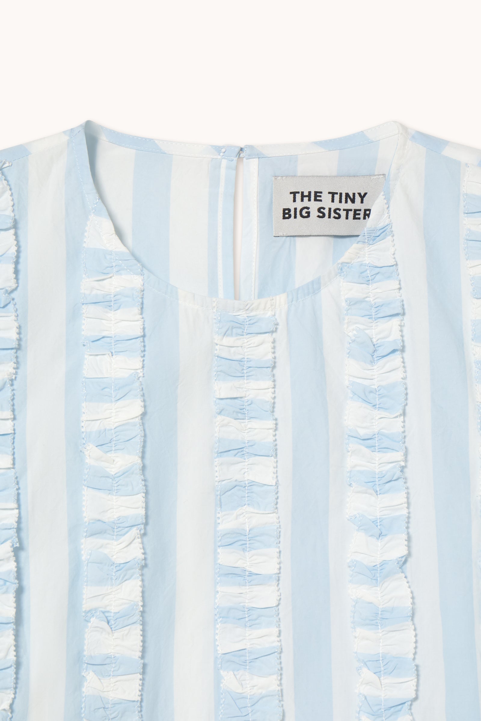 Blouse rayée manches bouffantes The Tiny Big Sister