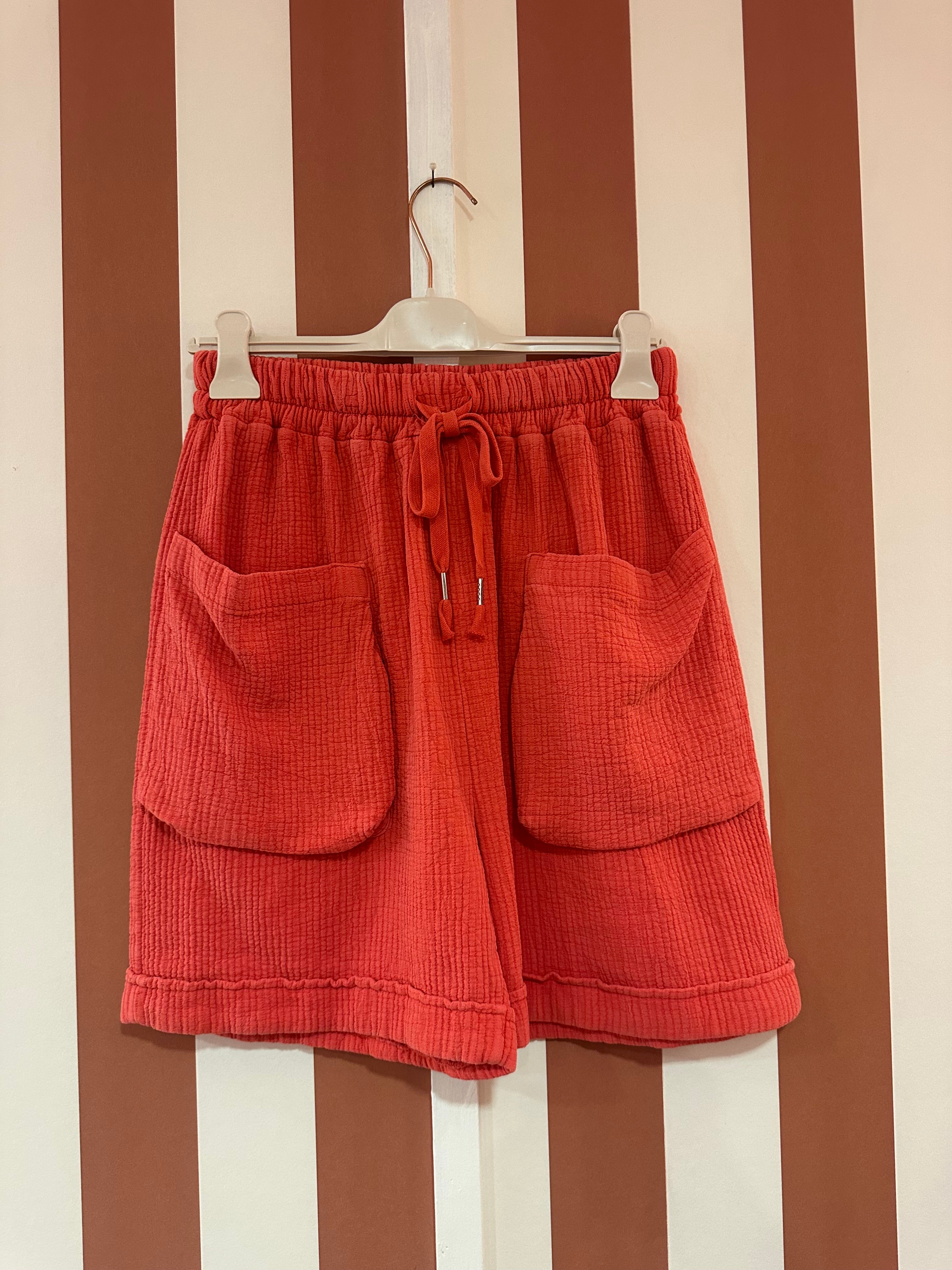 Short Bermudas Charly corail