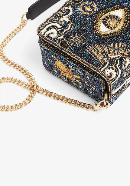 Sac bijoux perlé Sophie Cano