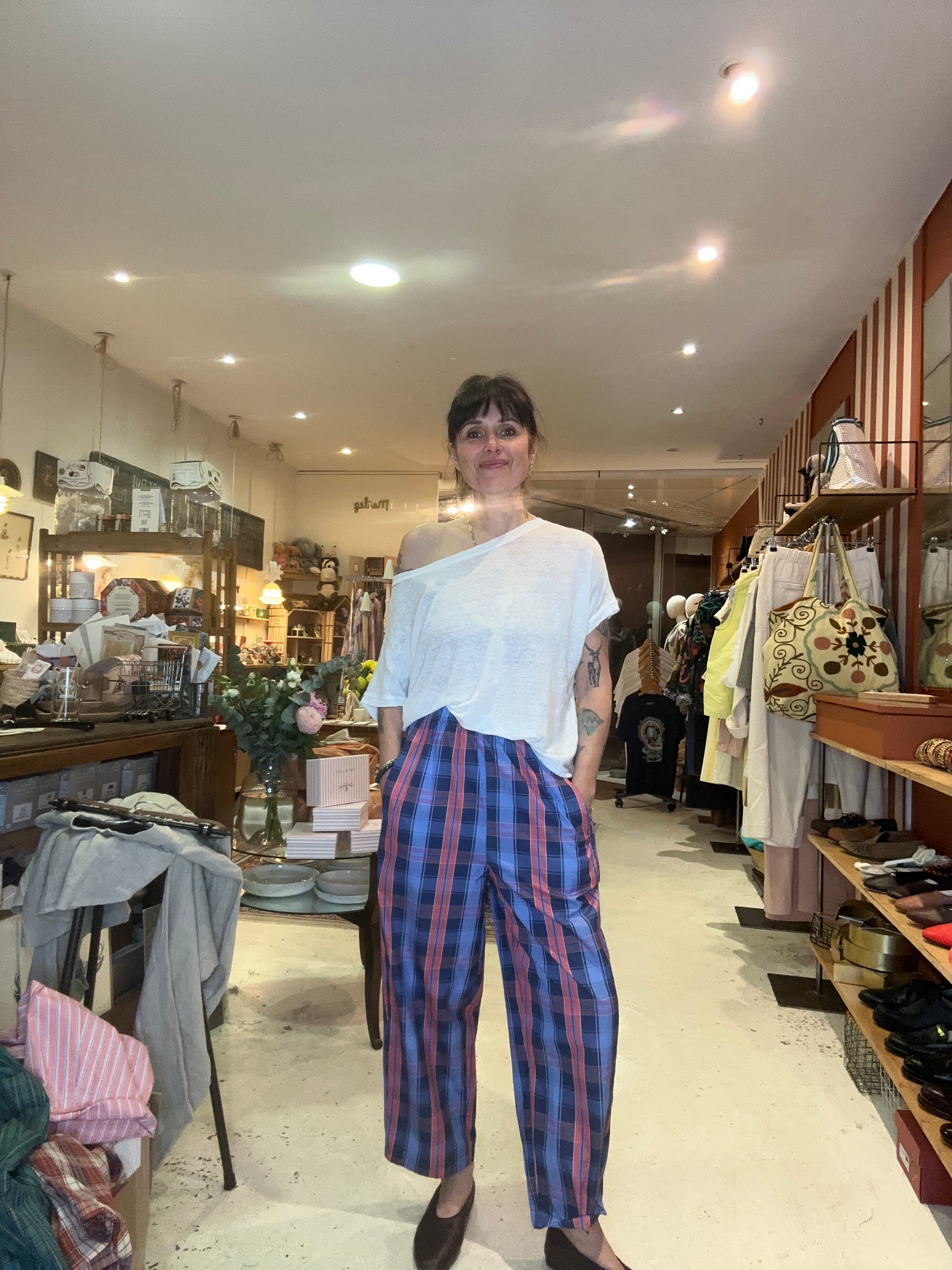 Pantalon Will tartan