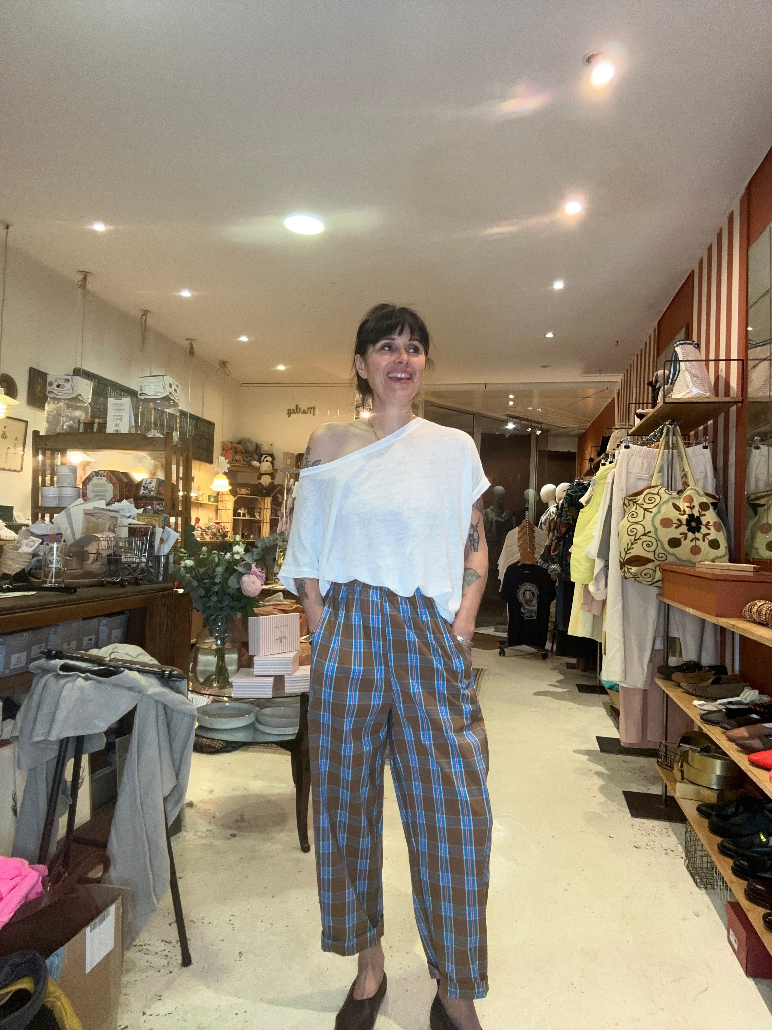 Pantalon Will tartan