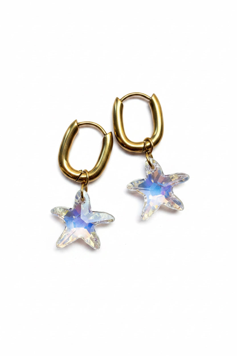 Boucles d’oreilles Étoiles de en cristal Mystico