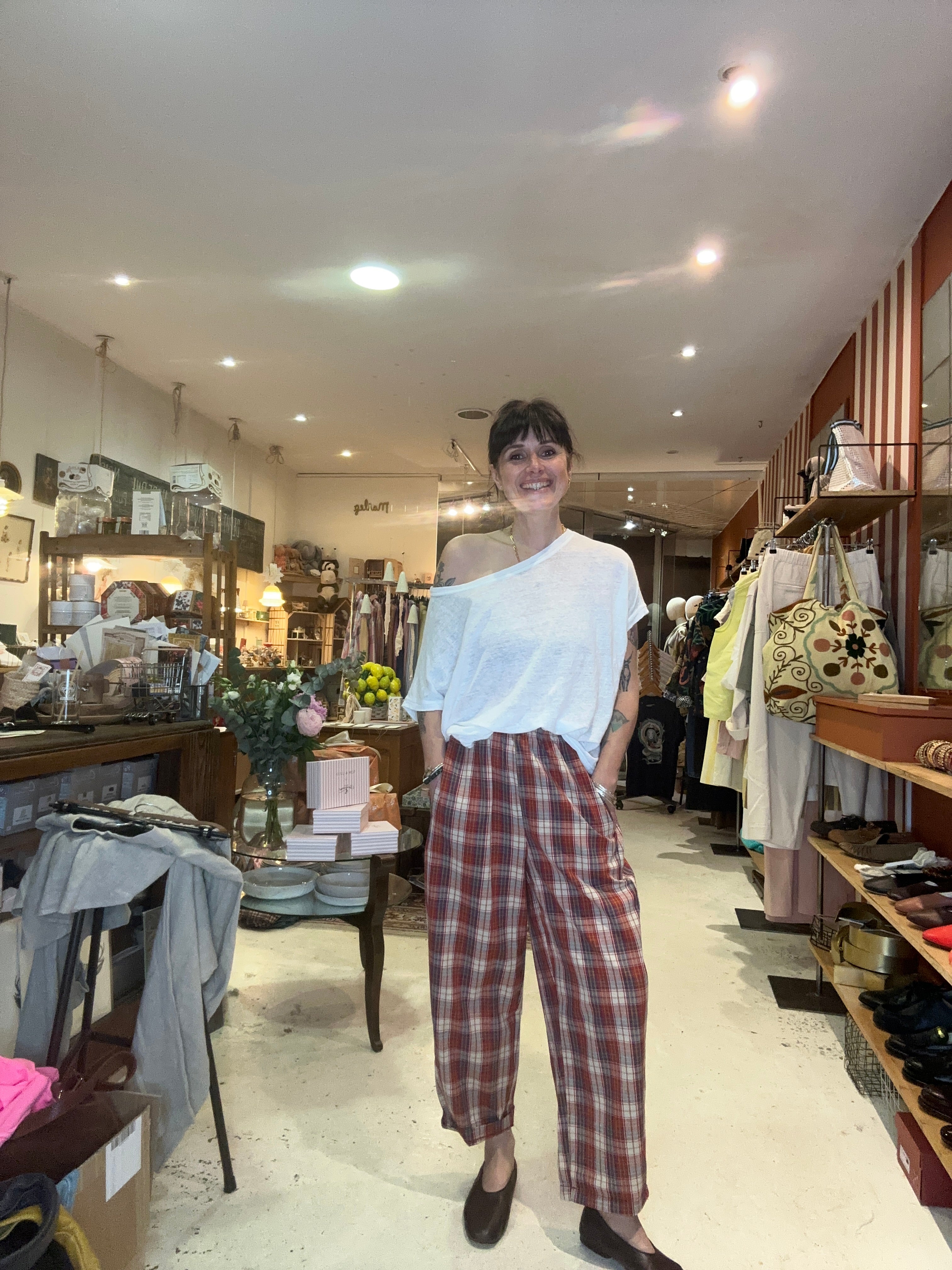 Pantalon Will tartan