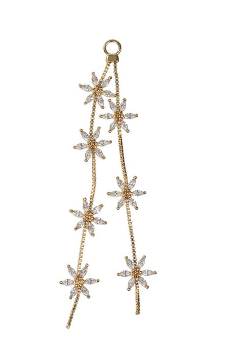 Charm Amina étoiles or