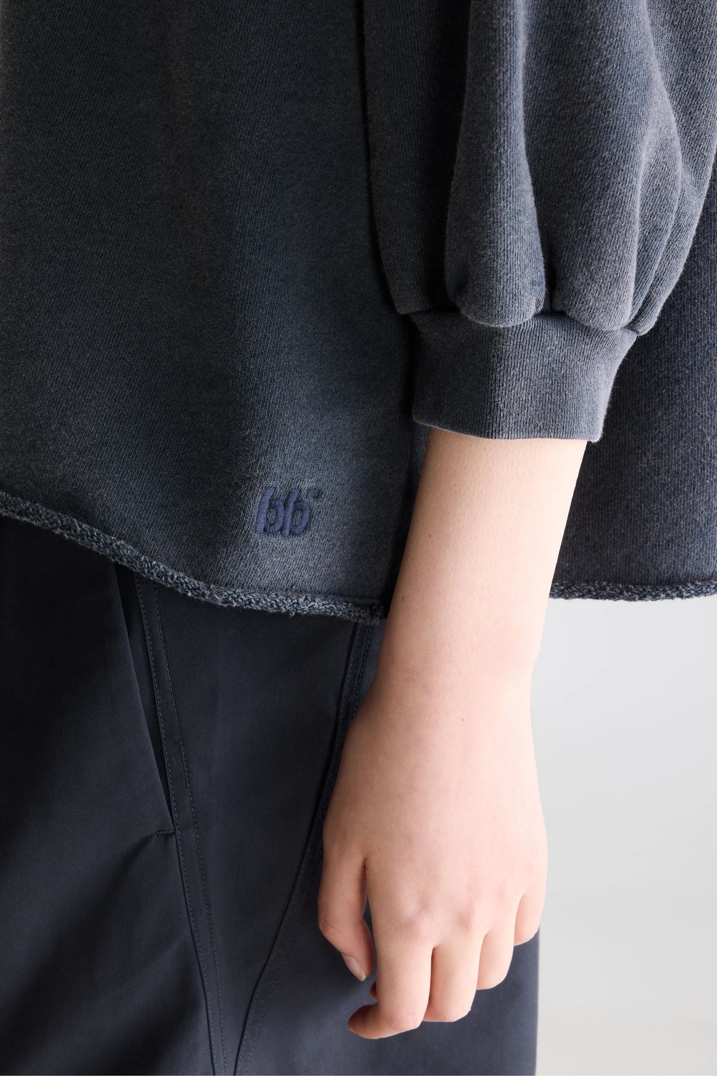 Sweat-shirt col rond évasé Bellerose