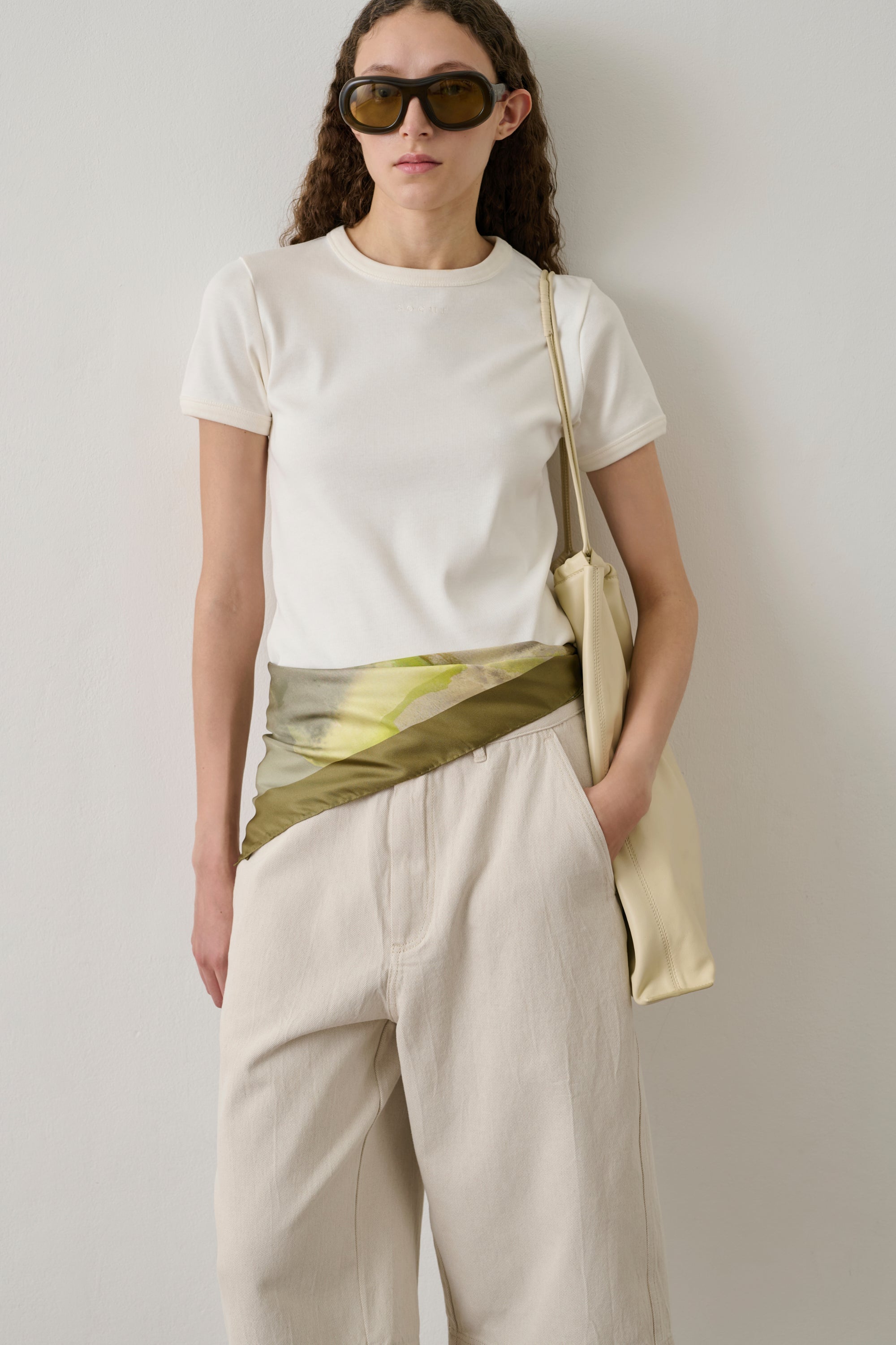 Teeshirt Aristide en coton brodé Sœur