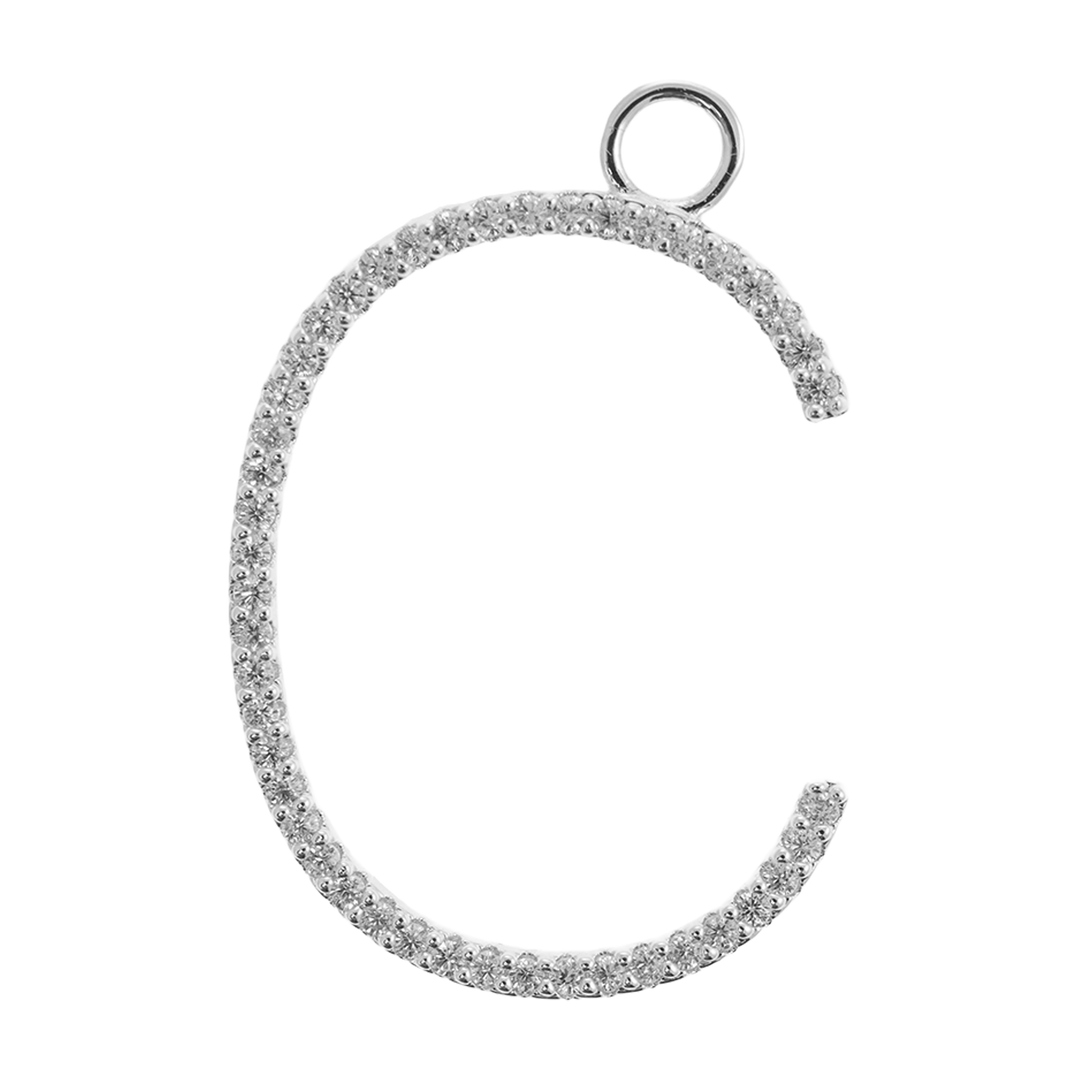 Charme grande lettre C bijoux