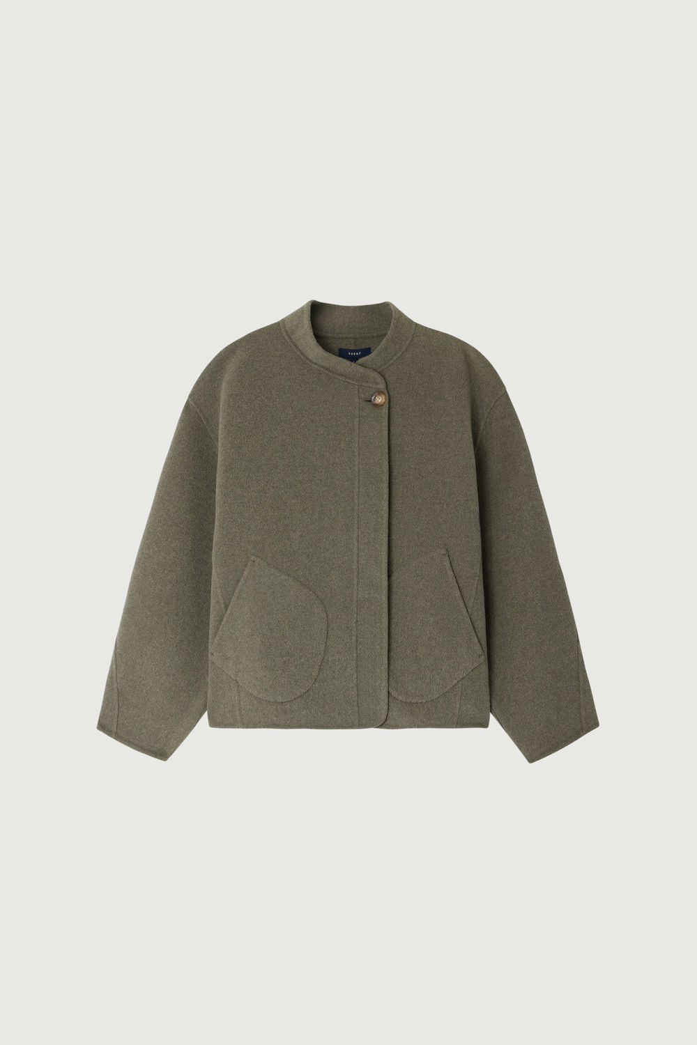 Manteau Windsor court en laine double face Sœur