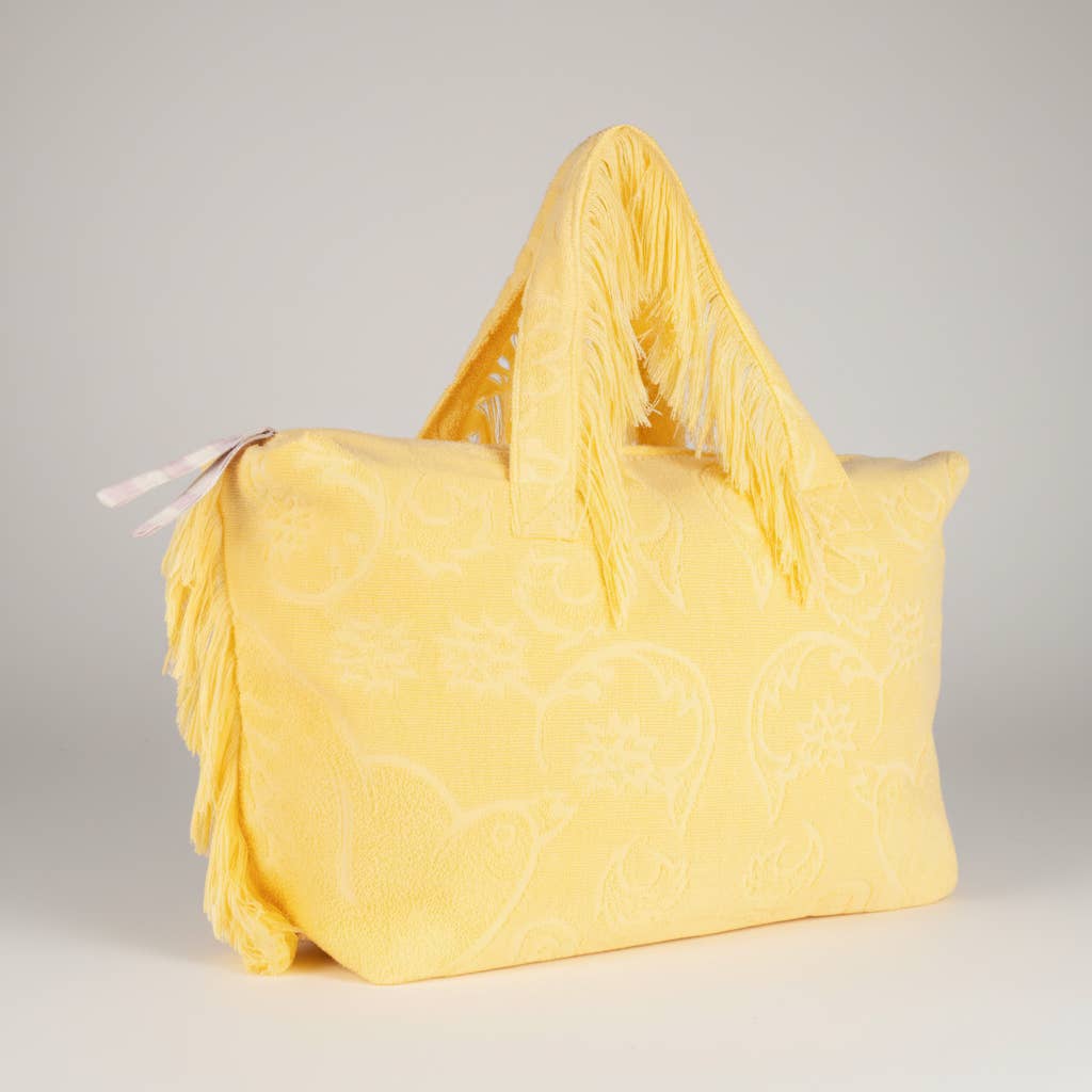 Sac Hippie Socco en éponge Lalla citron