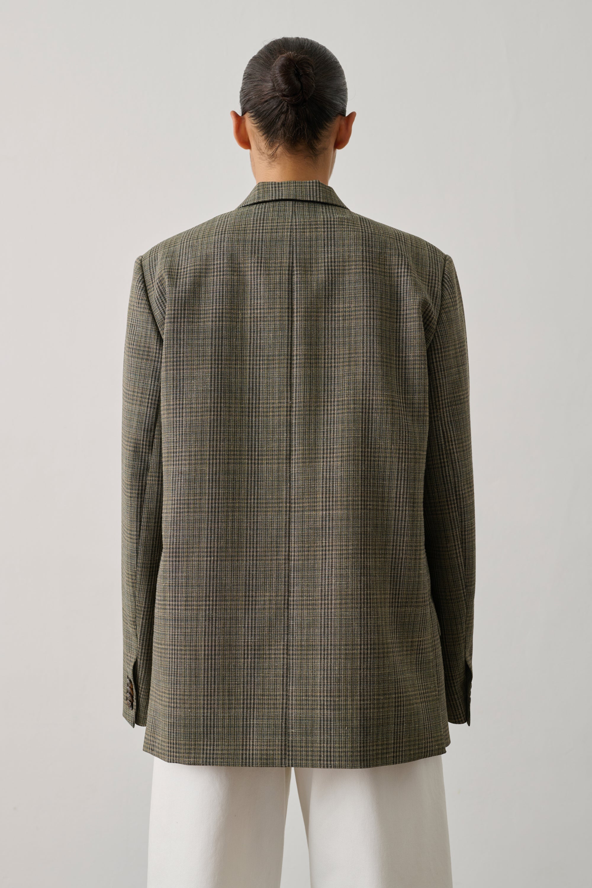 Veste hermosa tailleur carreaux Sœur