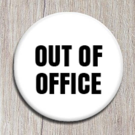 Badge « Out of office »