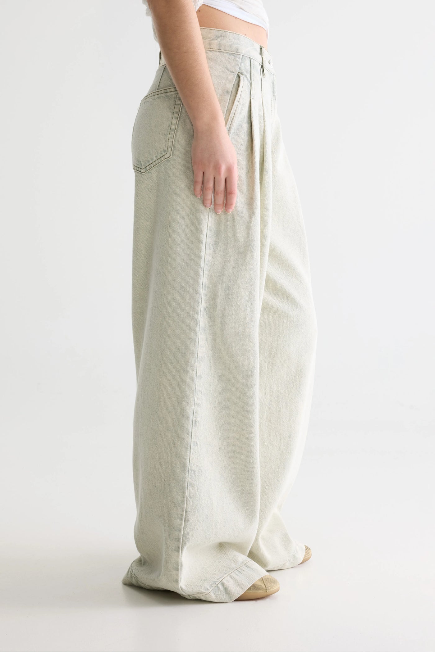 Denim Jean très large Bellerose délavé