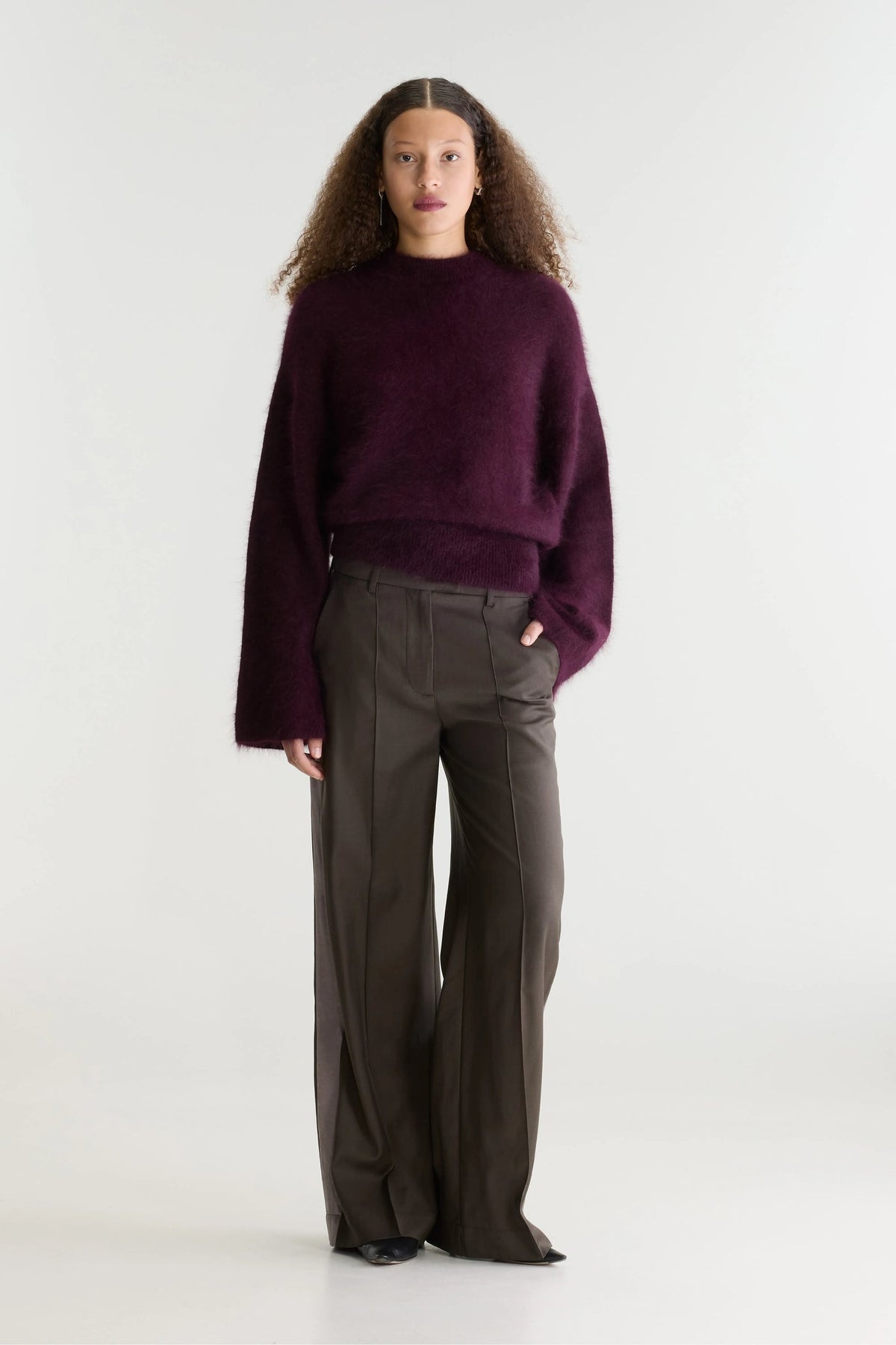 Pull col rond Dateko Bellerose