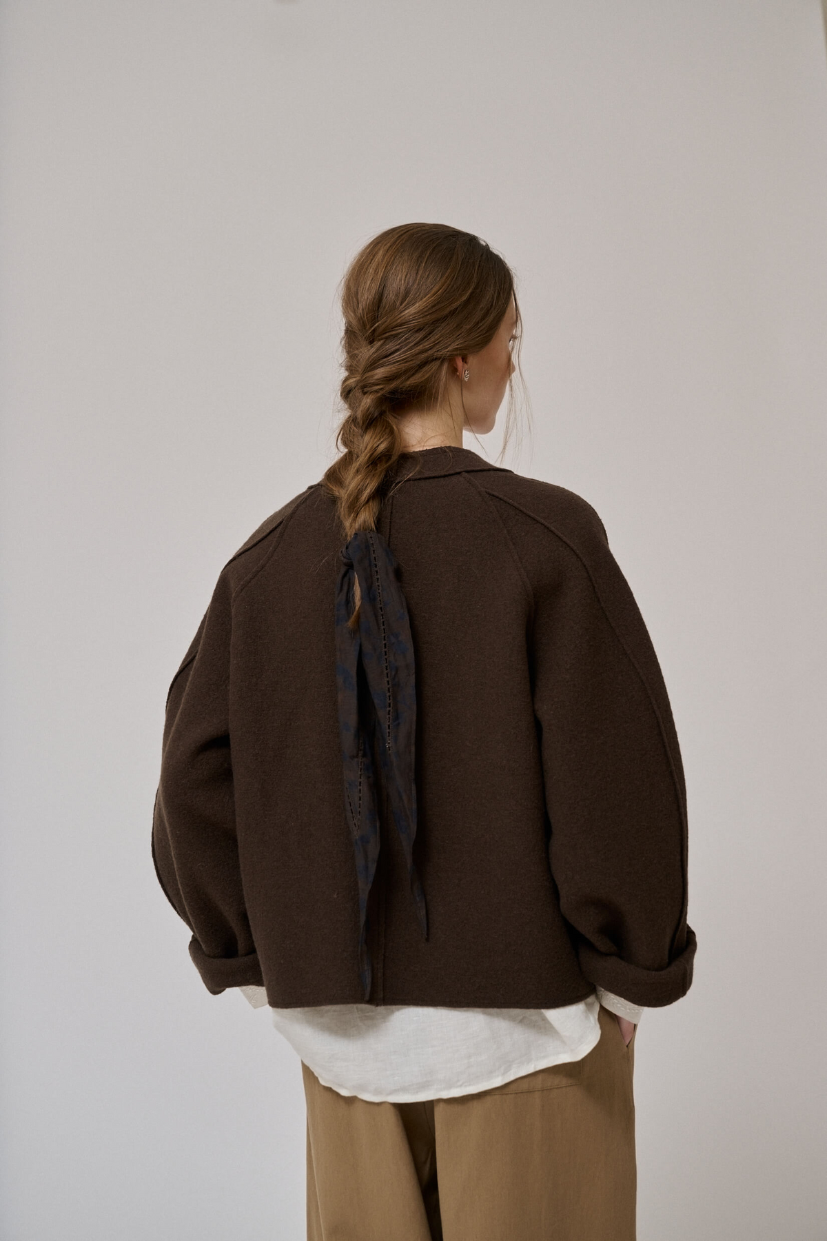 Pull en laine bouillie Anne-Mi