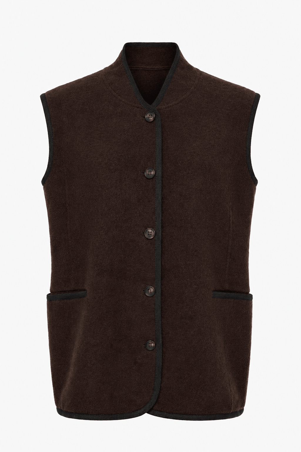 Gilet en laine bouillie Hill Anne-Mi