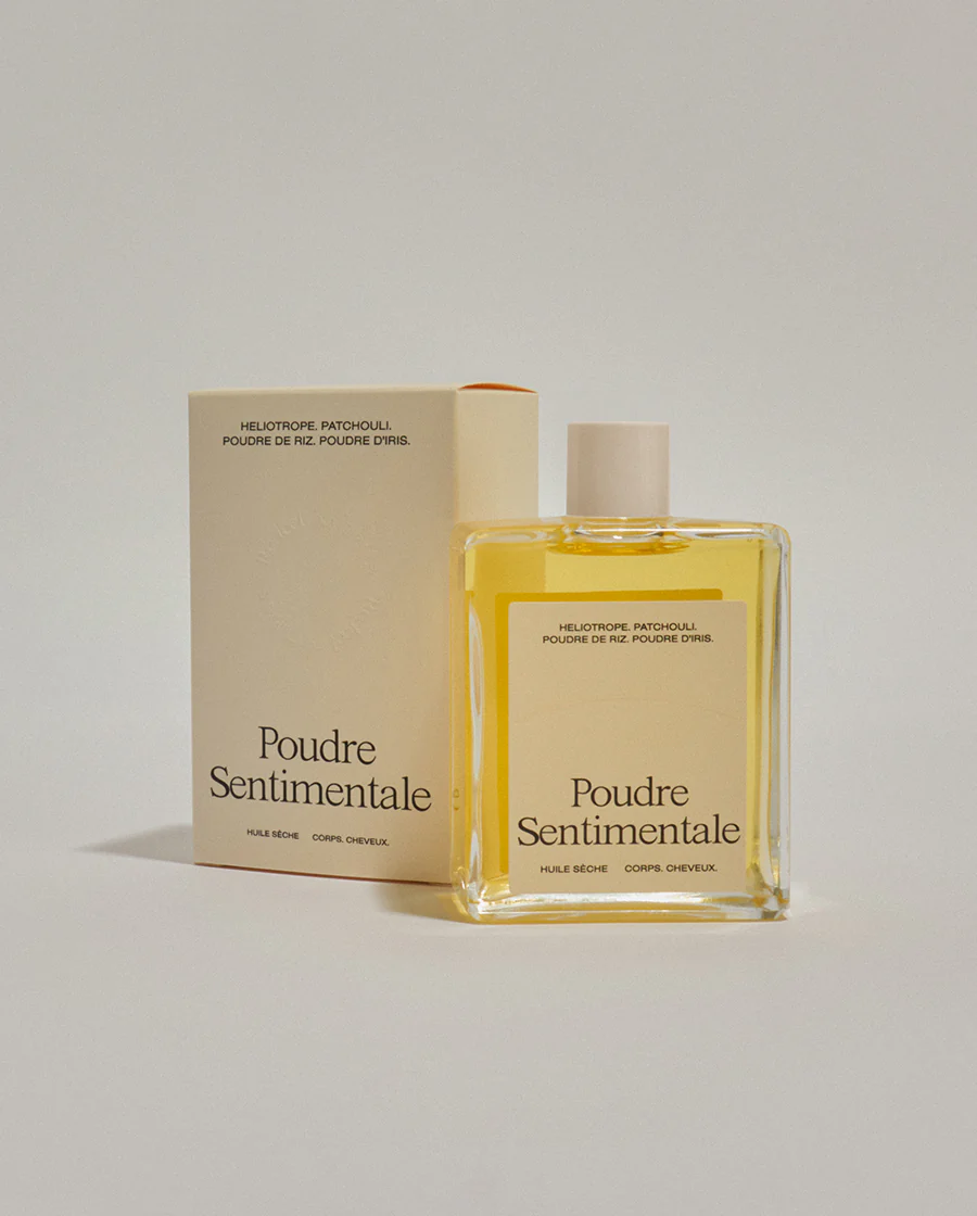 Huile soyeuse parfumée Poudre sentimentale