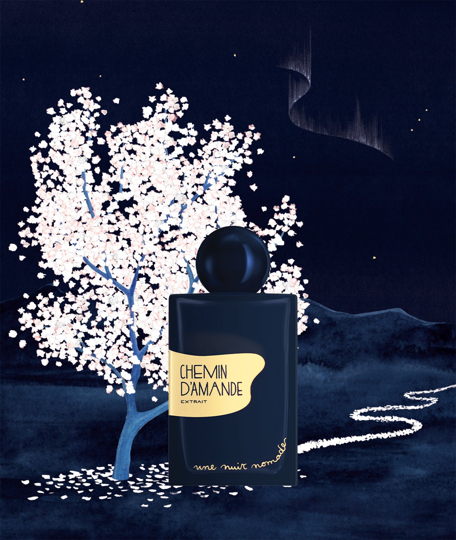Extrait de parfum Chemin d’amande une Nuit Nomade