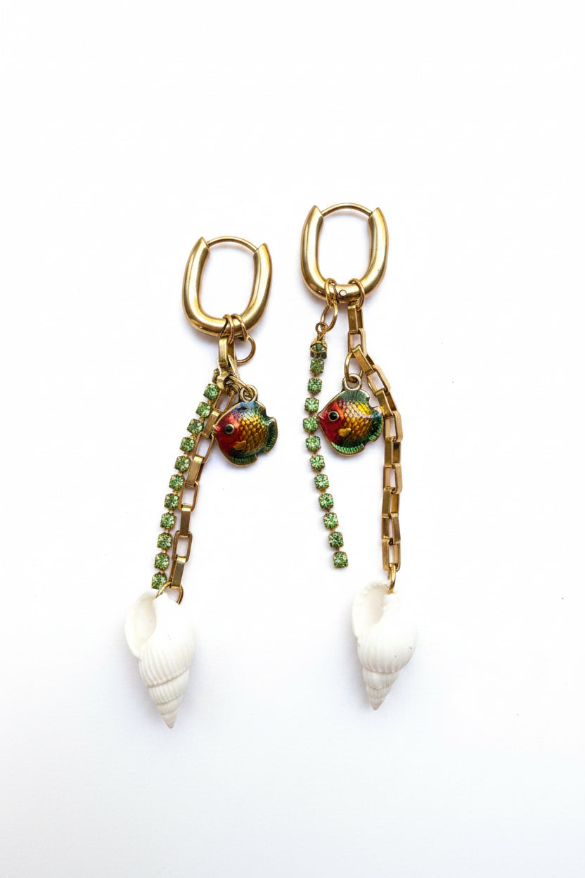 Boucles d’oreilles coquillages 🐚 Mystico