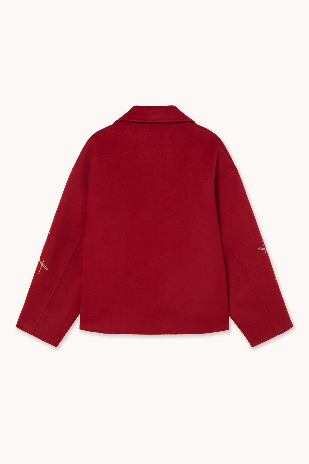 Manteau court brodé The Tiny Cottons