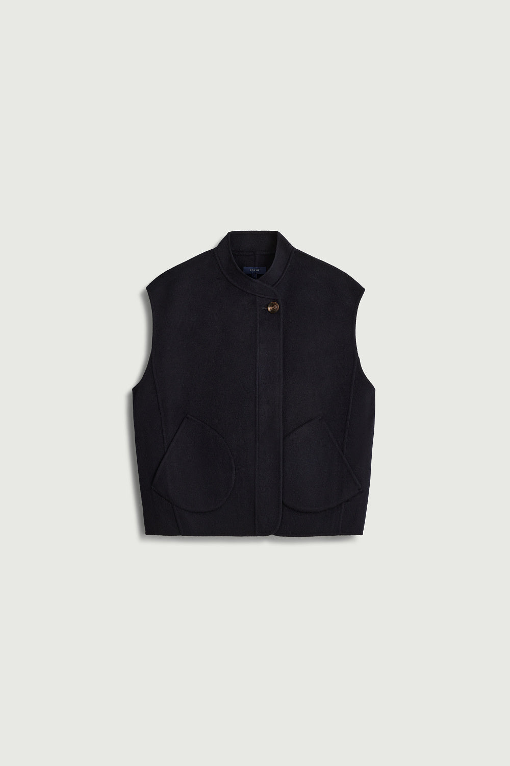 Blouson en laine double face Adeline Sœur