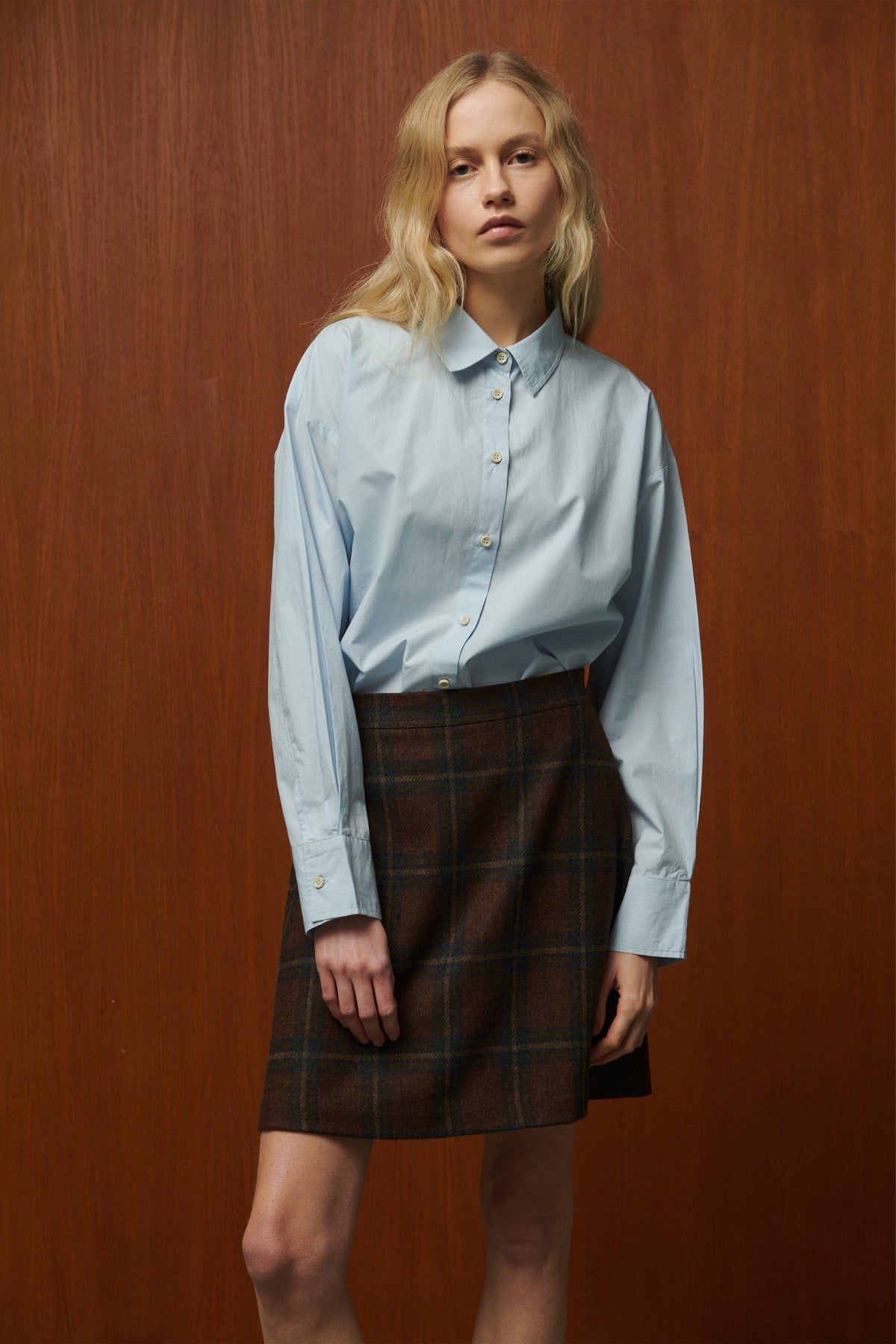 Blouse Ava en popeline Bellepiece