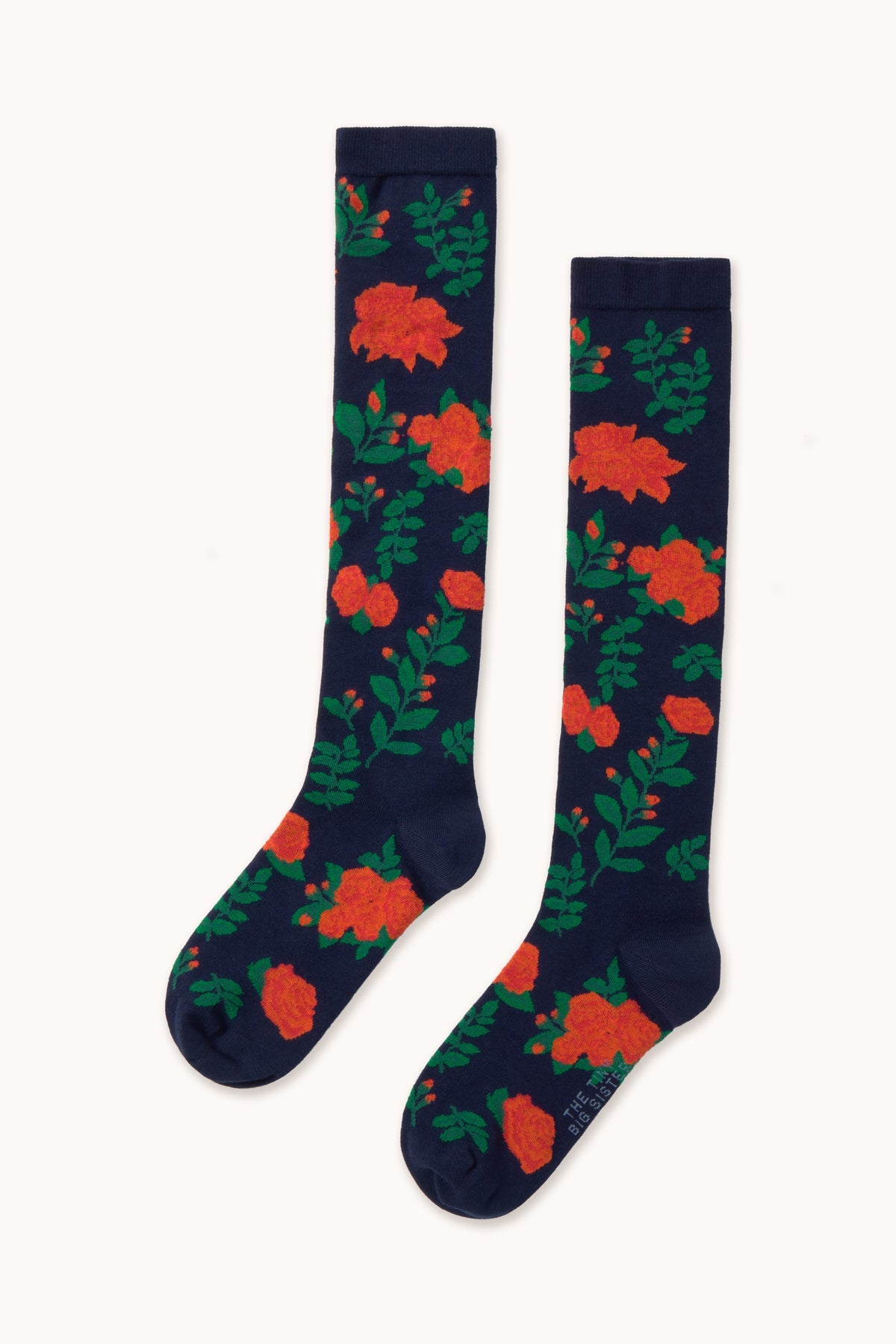 Chaussettes hautes Roses The Tiny Cottons