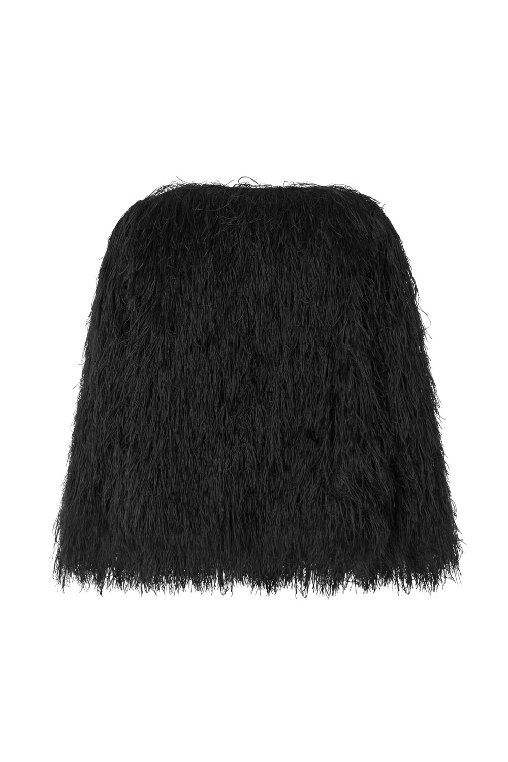 Chemisier-veste à plumes noires RABENS SALONER