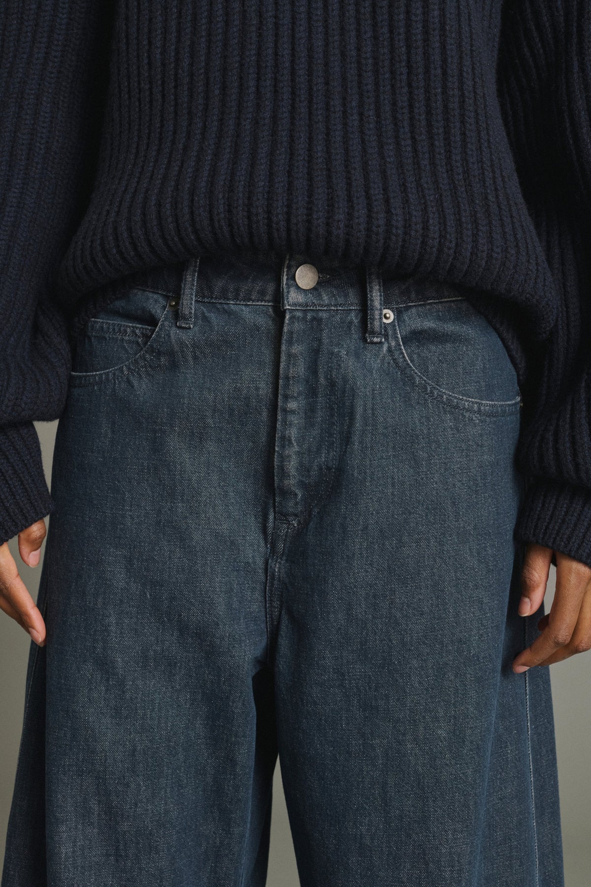 Jean Barrel Sœur bleu gris