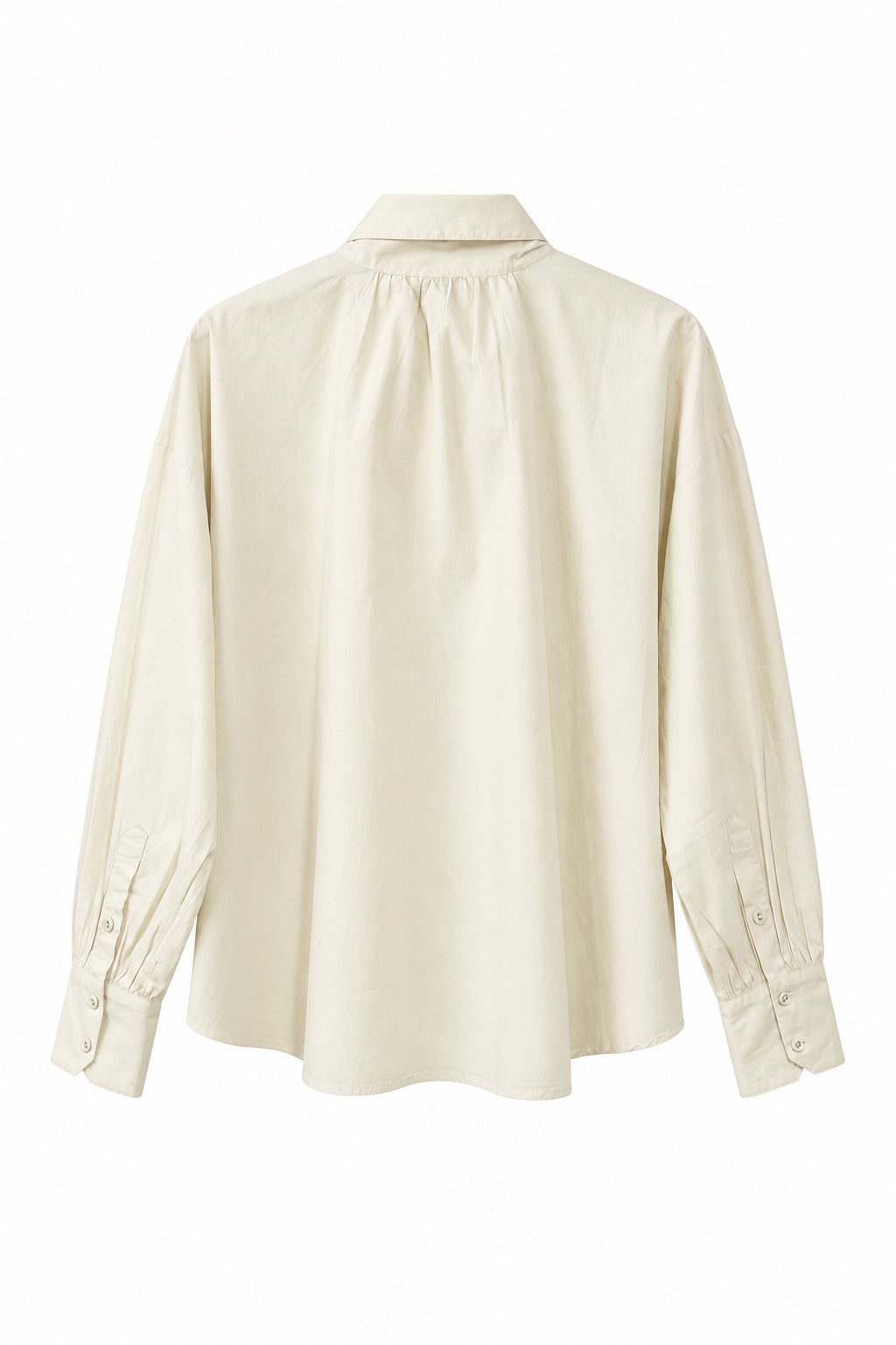 Blouse Tom-Po Bellepièce en coton latte