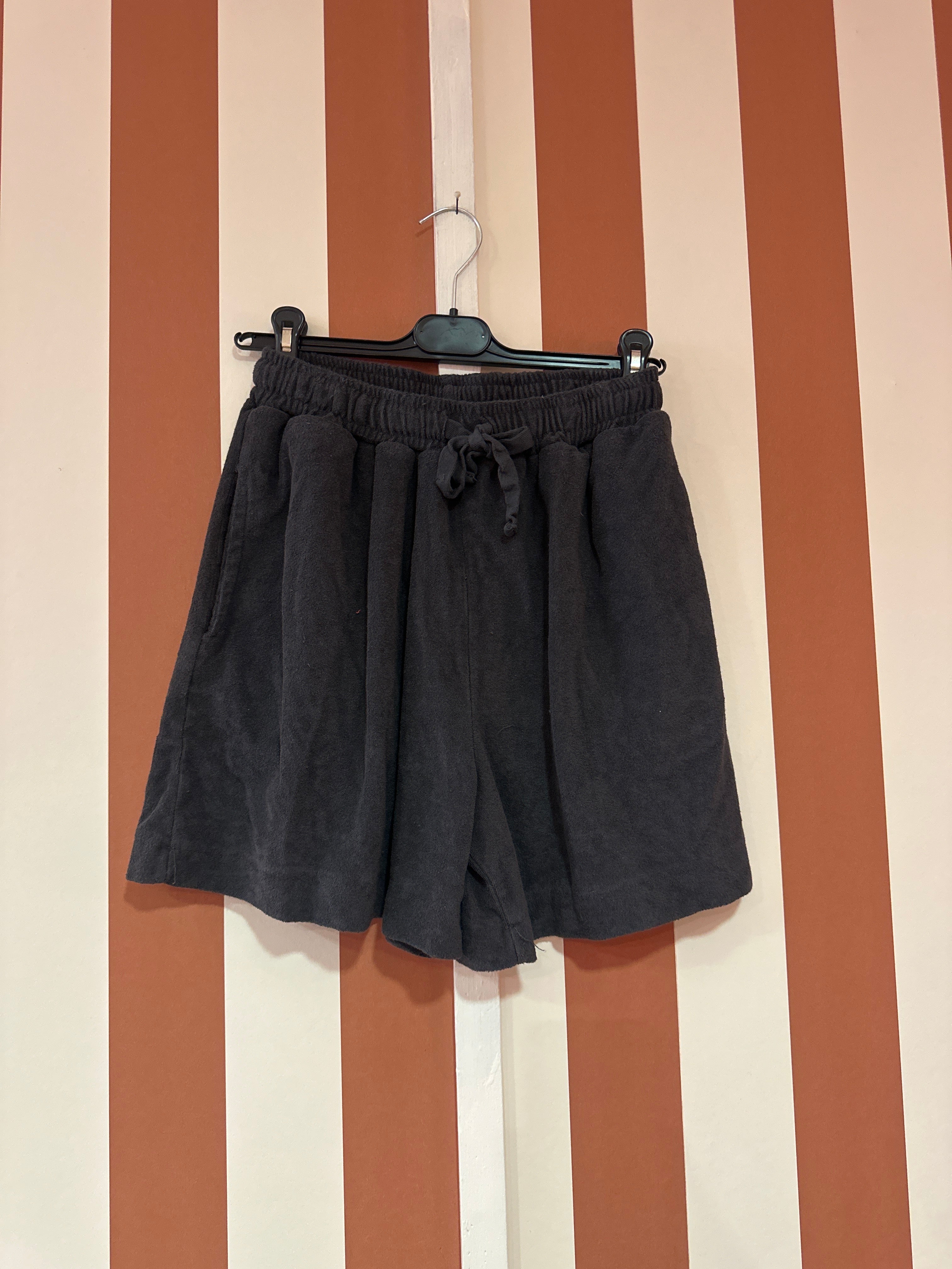 Short bart en éponge de coton carbone