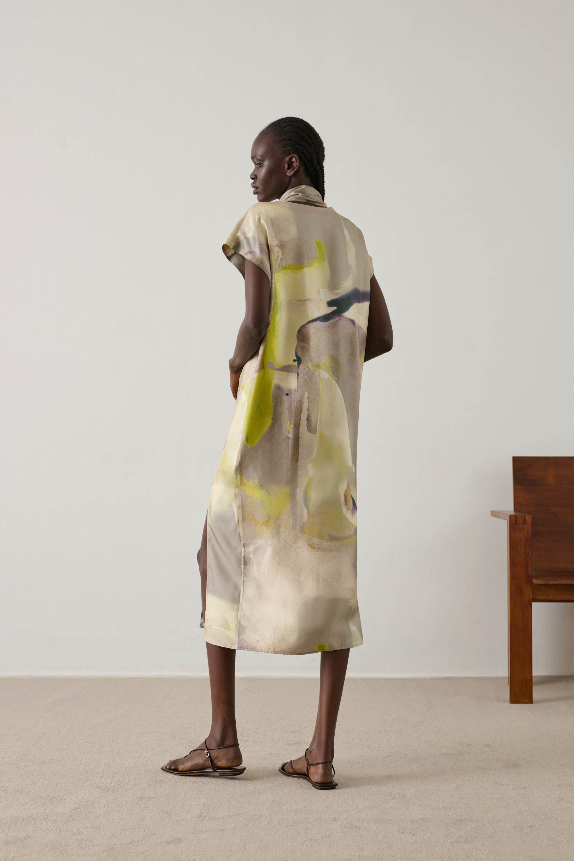 Robe Iberis Soeur en twill de soie