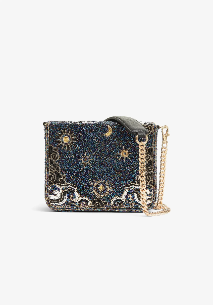 Sac bijoux perlé Sophie Cano