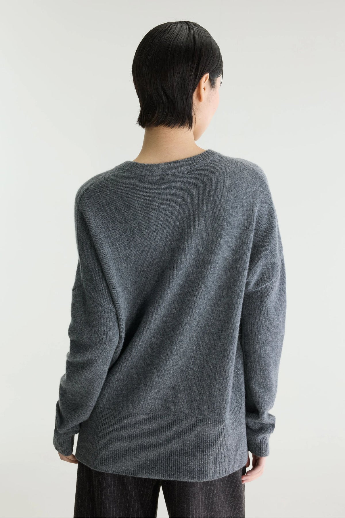 Pull en cachemire Syn gris Bellerose