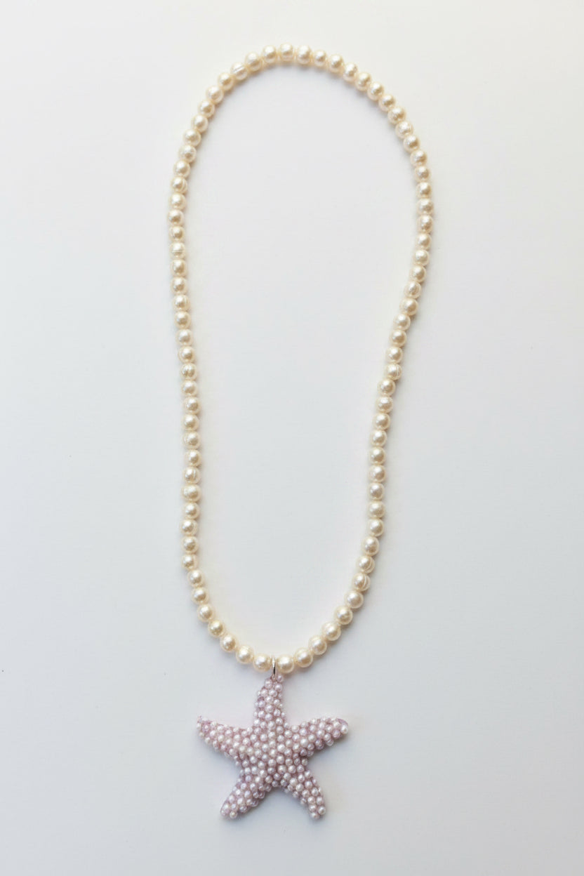 Collier perles et verre de Murano Mystico