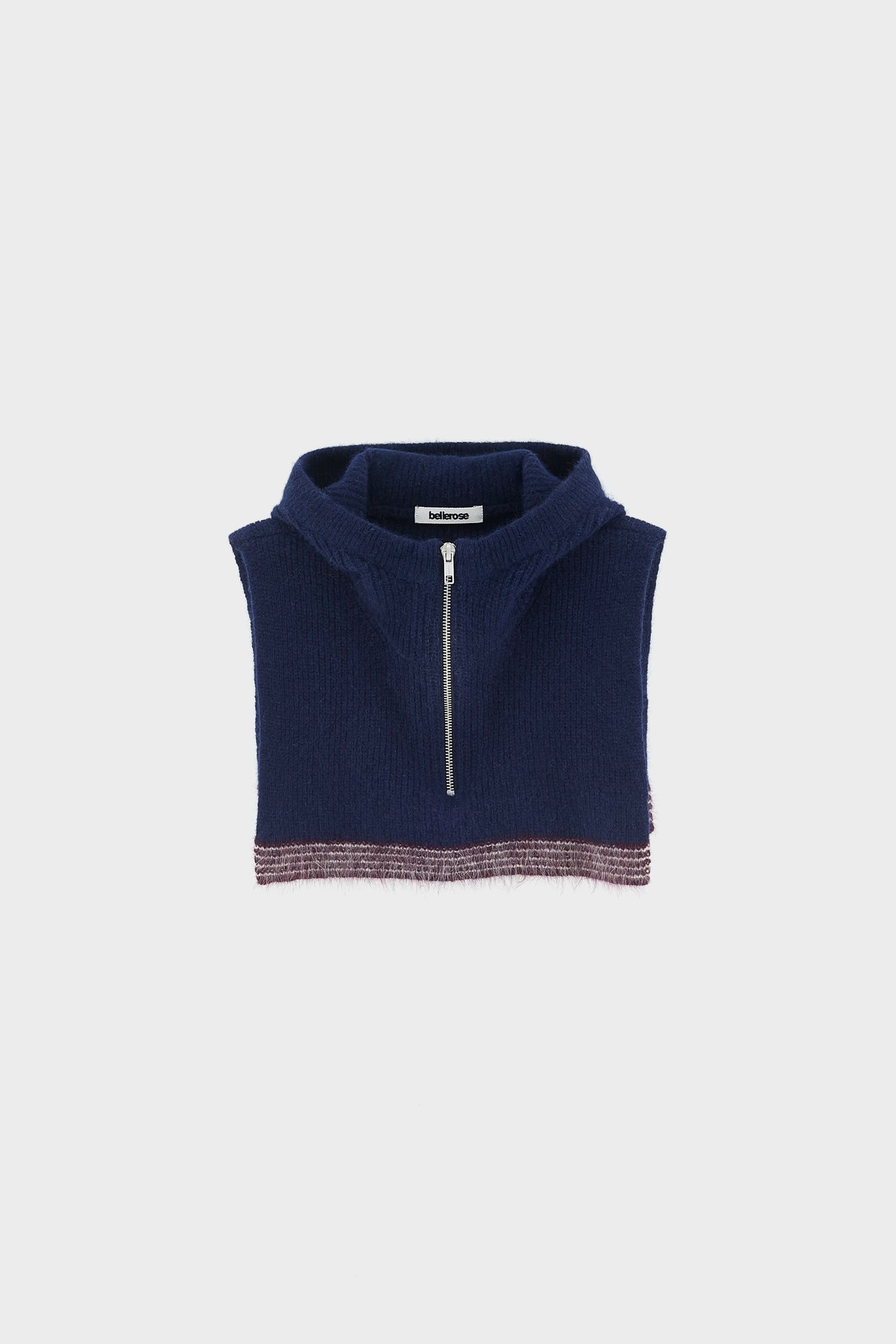 Cagoule zippée Dusu en laine Bellerose