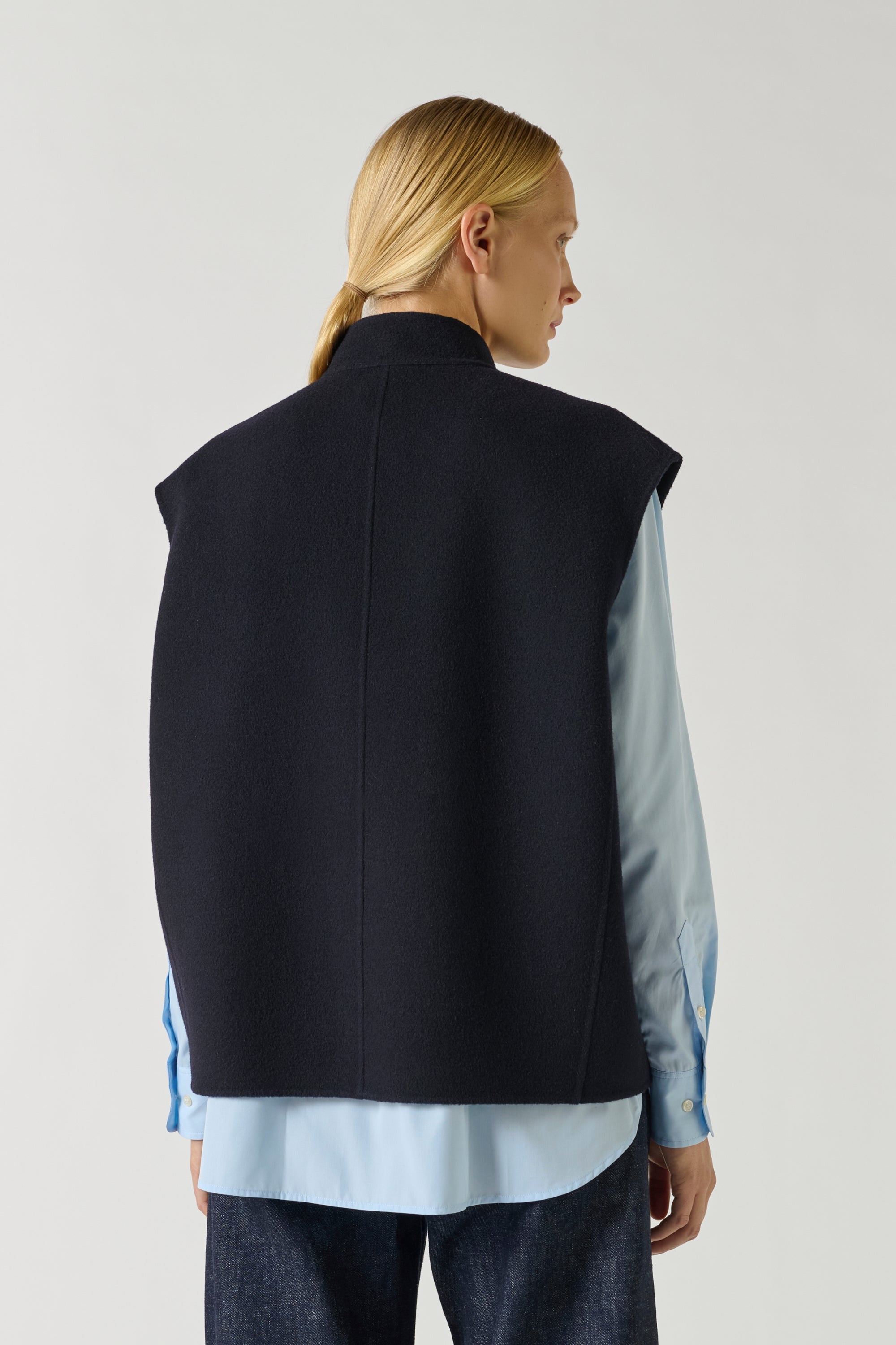 Blouson en laine double face Adeline Sœur